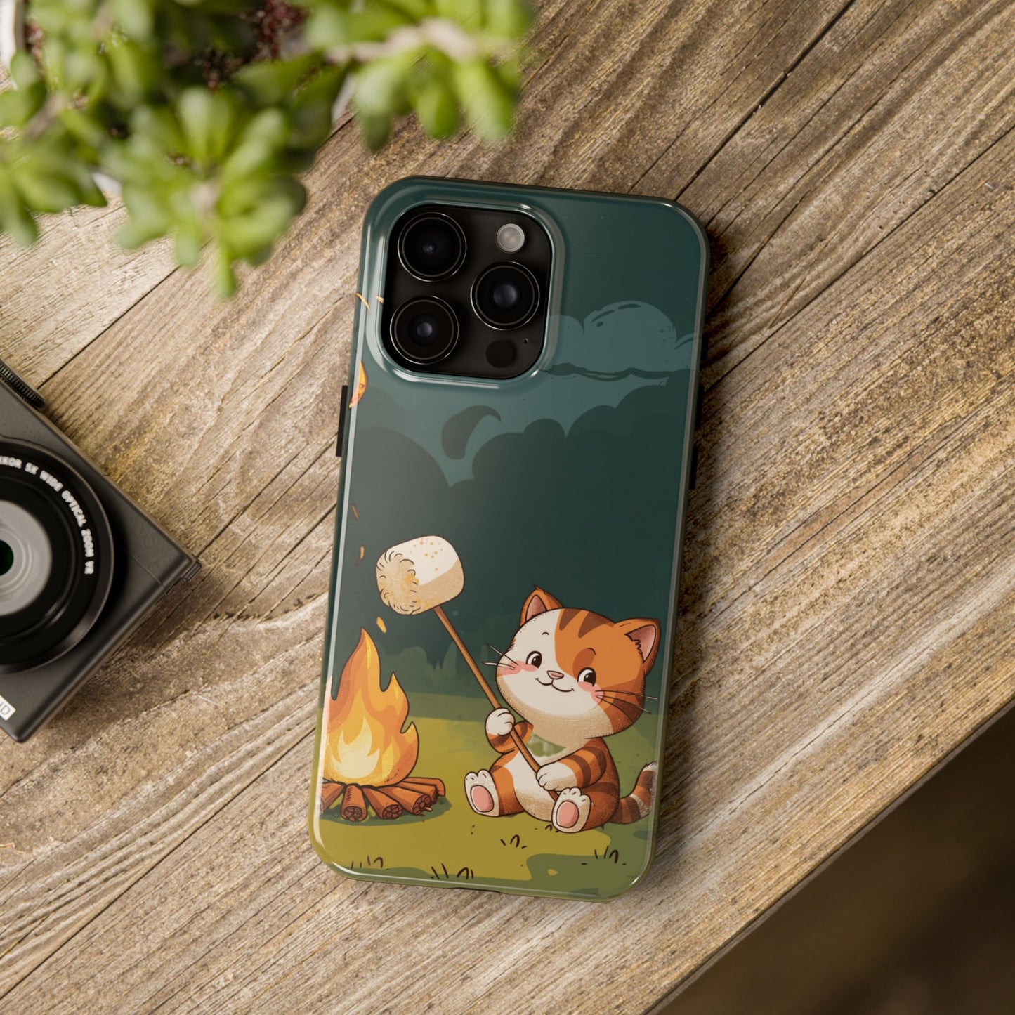 S'meowggy Wireless Charging Support Tough Case.