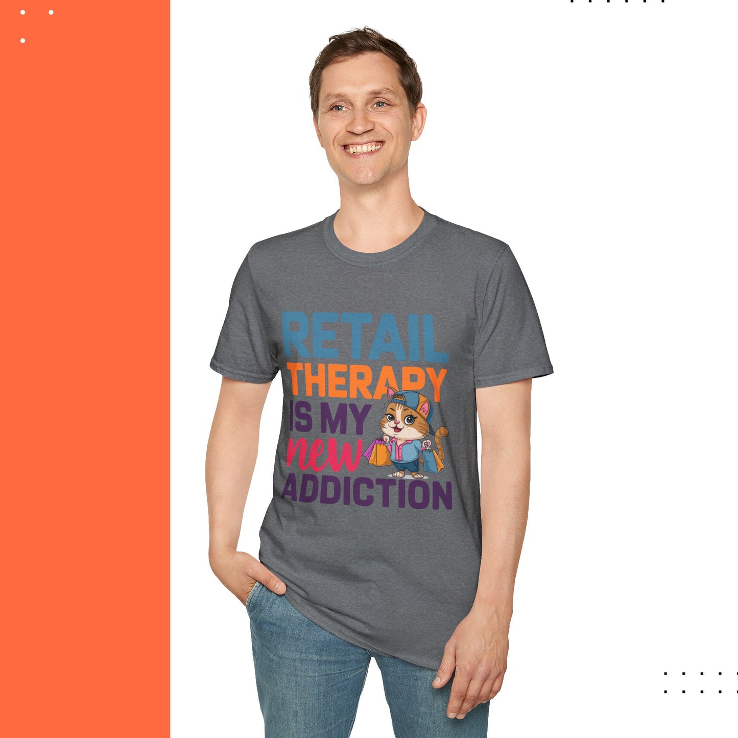 Retail Therapy Cotton T-Shirt