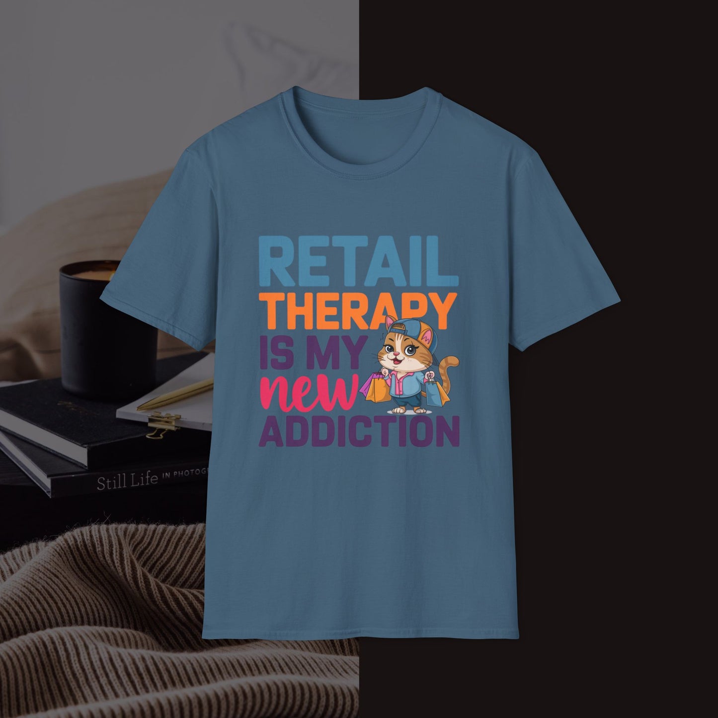 Retail Therapy Idiom Unisex Softstyle T-Shirts