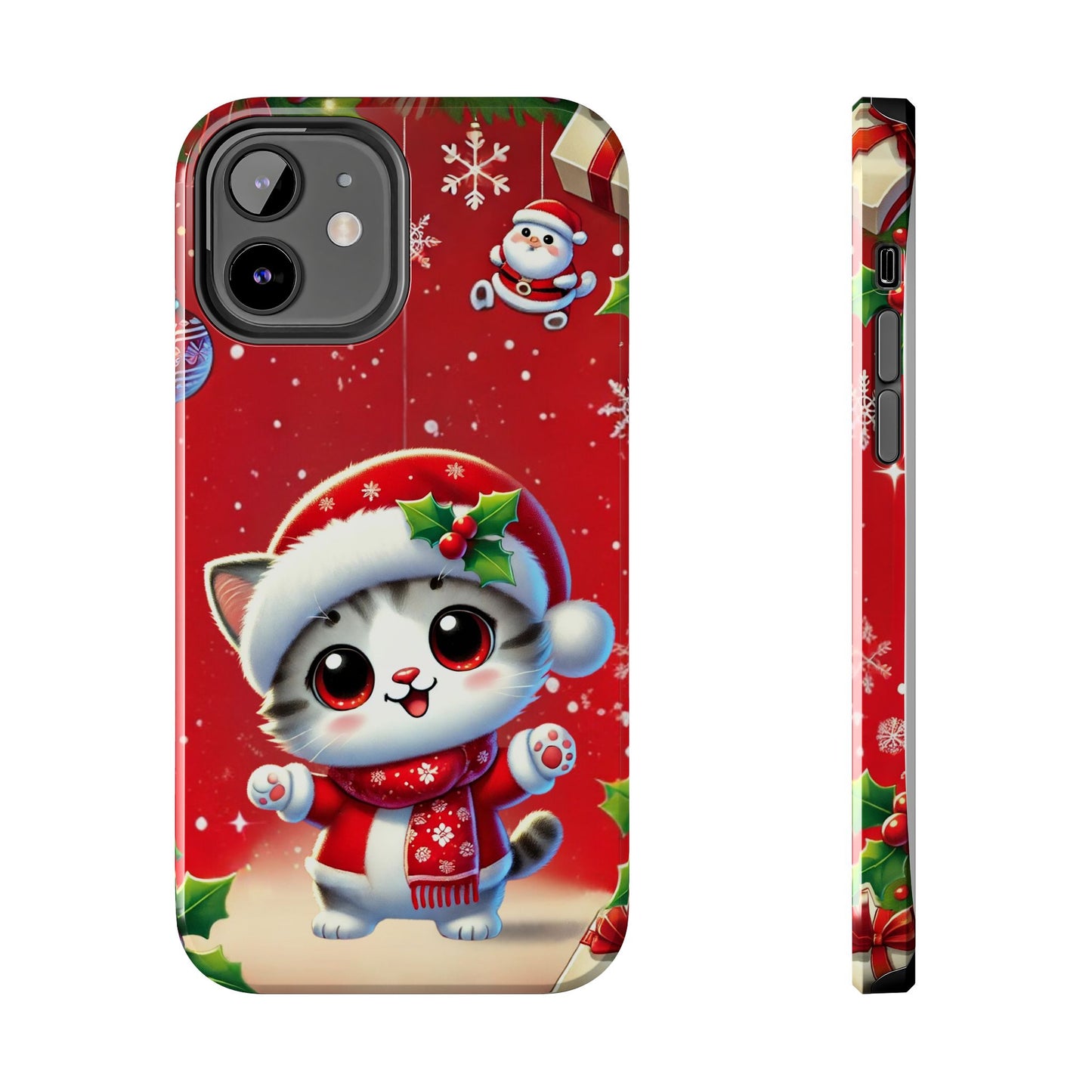 Purrfect Wishes Wireless Charging Support Tough Case
