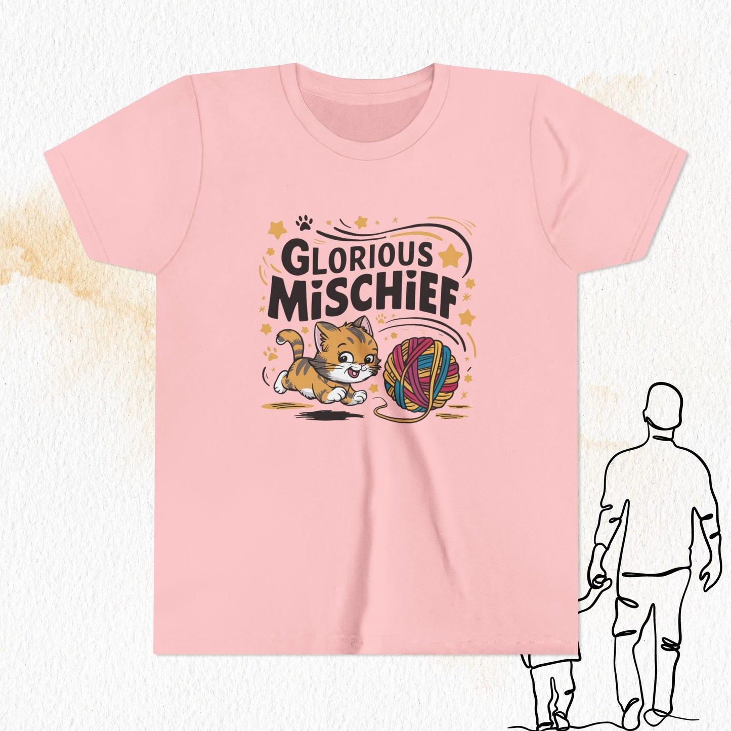 Glorious Mischief Youth Heavy Cotton T-Shirt