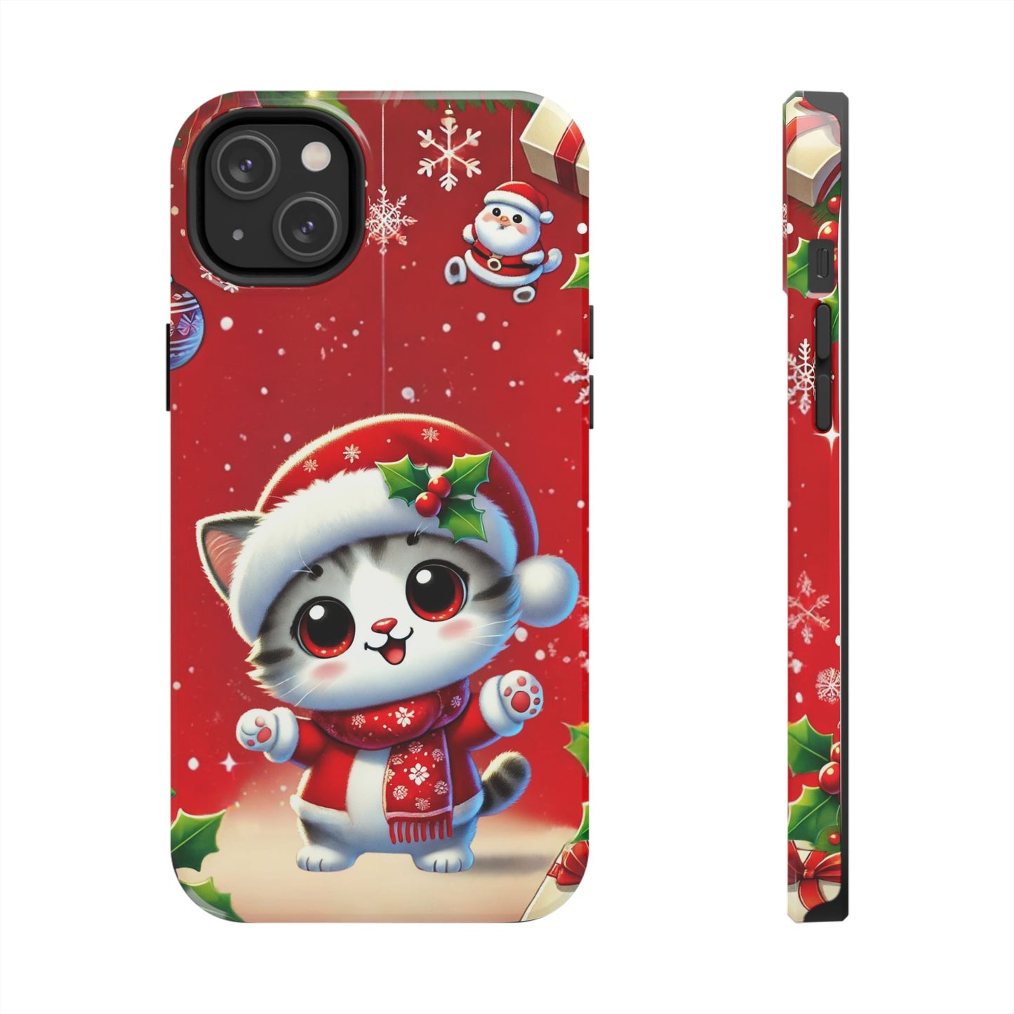 Purrfect Wishes Wireless Charging Support Tough Case