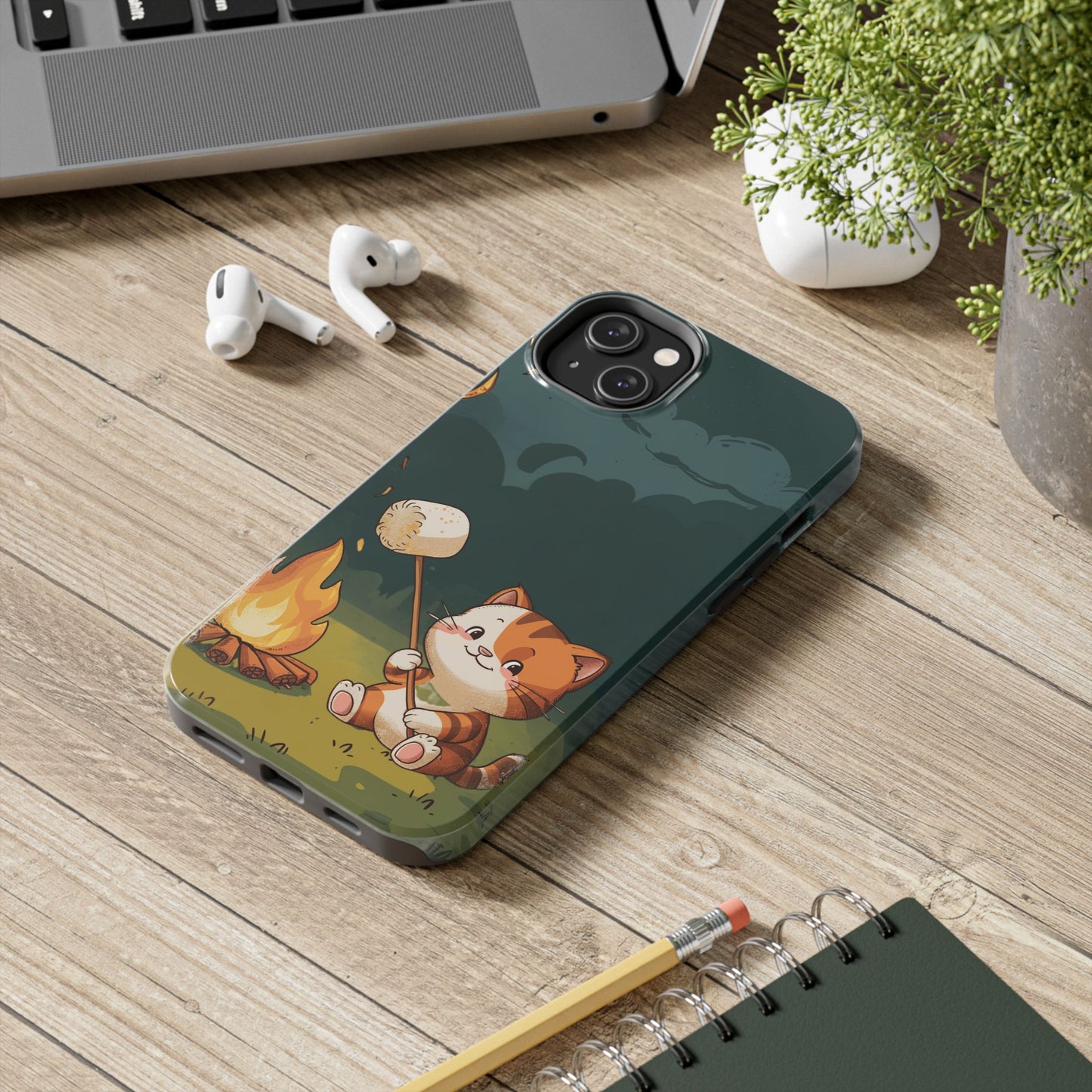 S'meowggy Wireless Charging Support Tough Case.