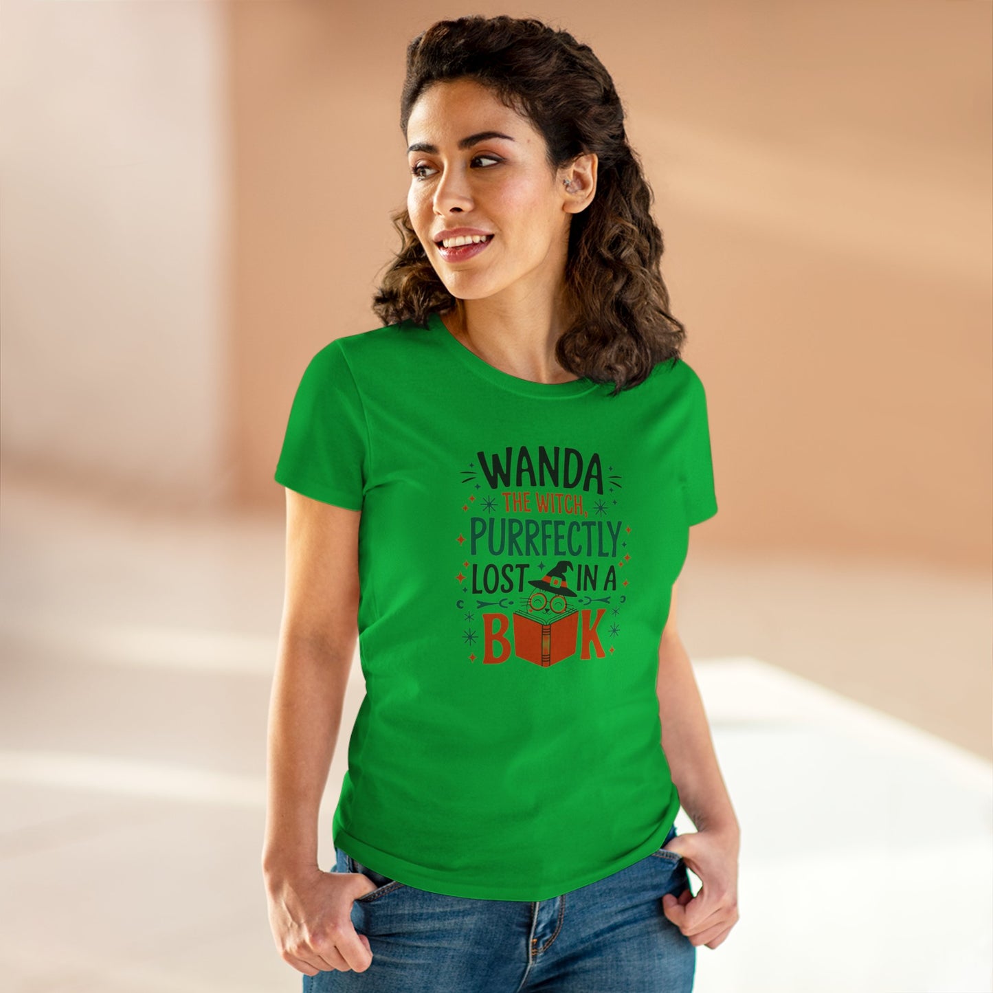 Wizard Word Women Cotton Tshirt