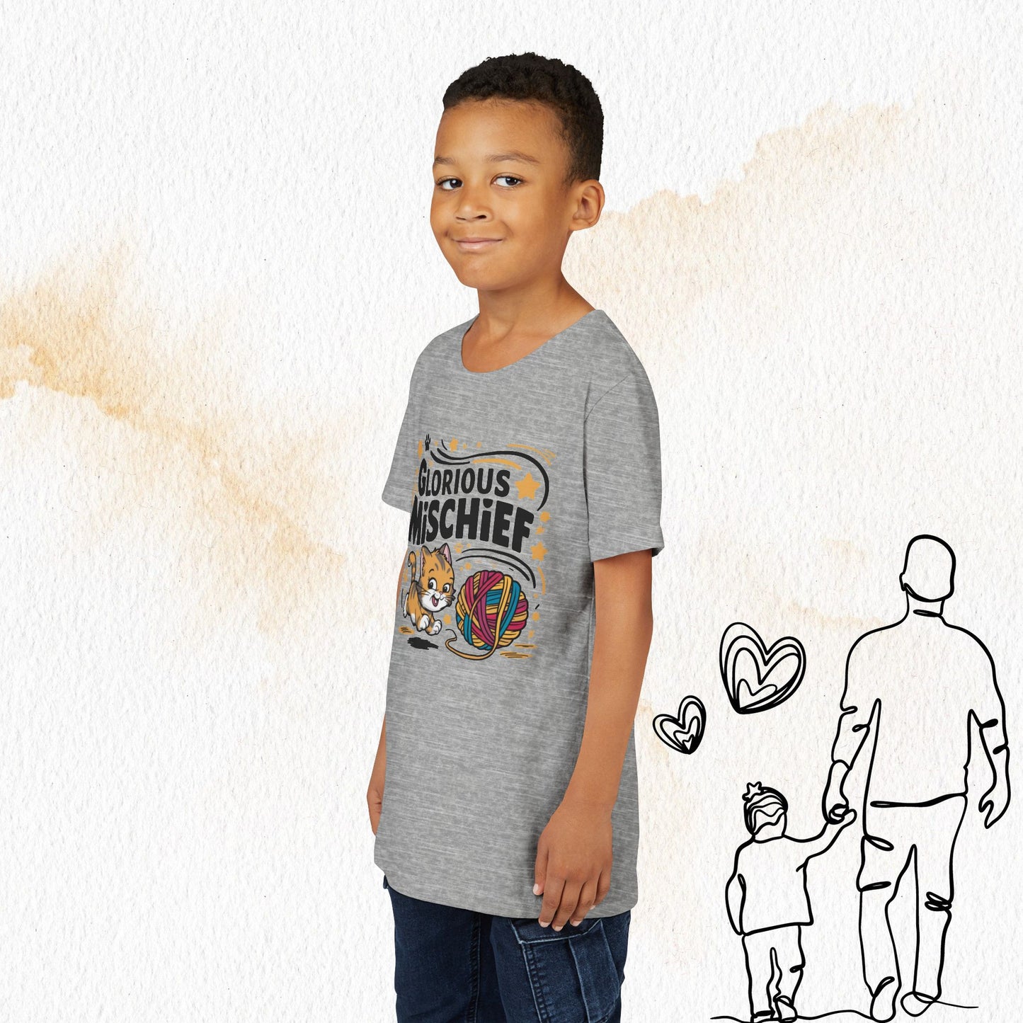 Glorious Mischief Youth Heavy Cotton T-Shirt