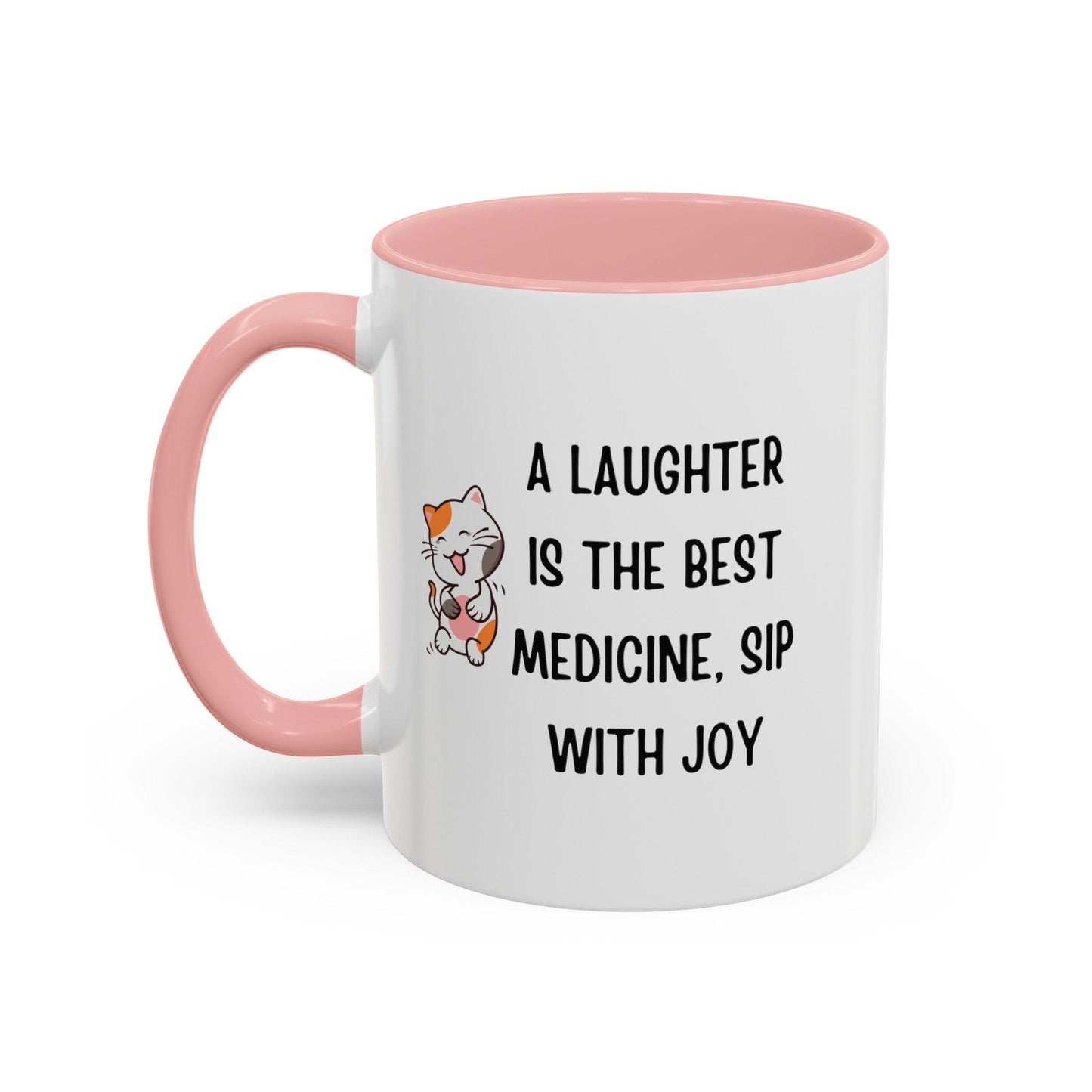 Billien Chuckle Cup Printify 11 oz 11oz accent mug Coffee Mugs Holiday Picks Home & Living Kitchen Mugs Spring Essentials two tone White base