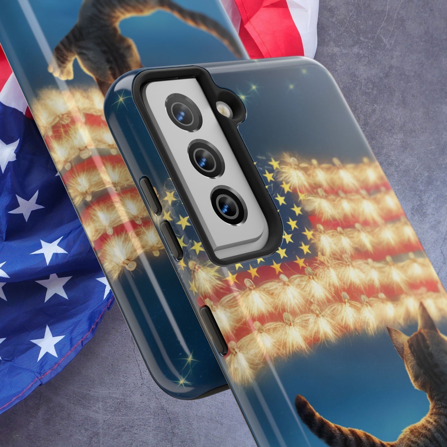 Eagle Eye Wireless Charging Support Tough Case