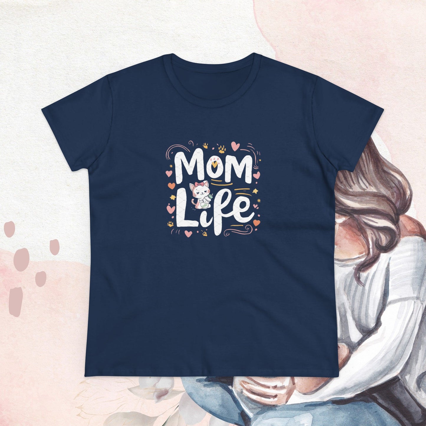 Mom Life Women Graphic Tees