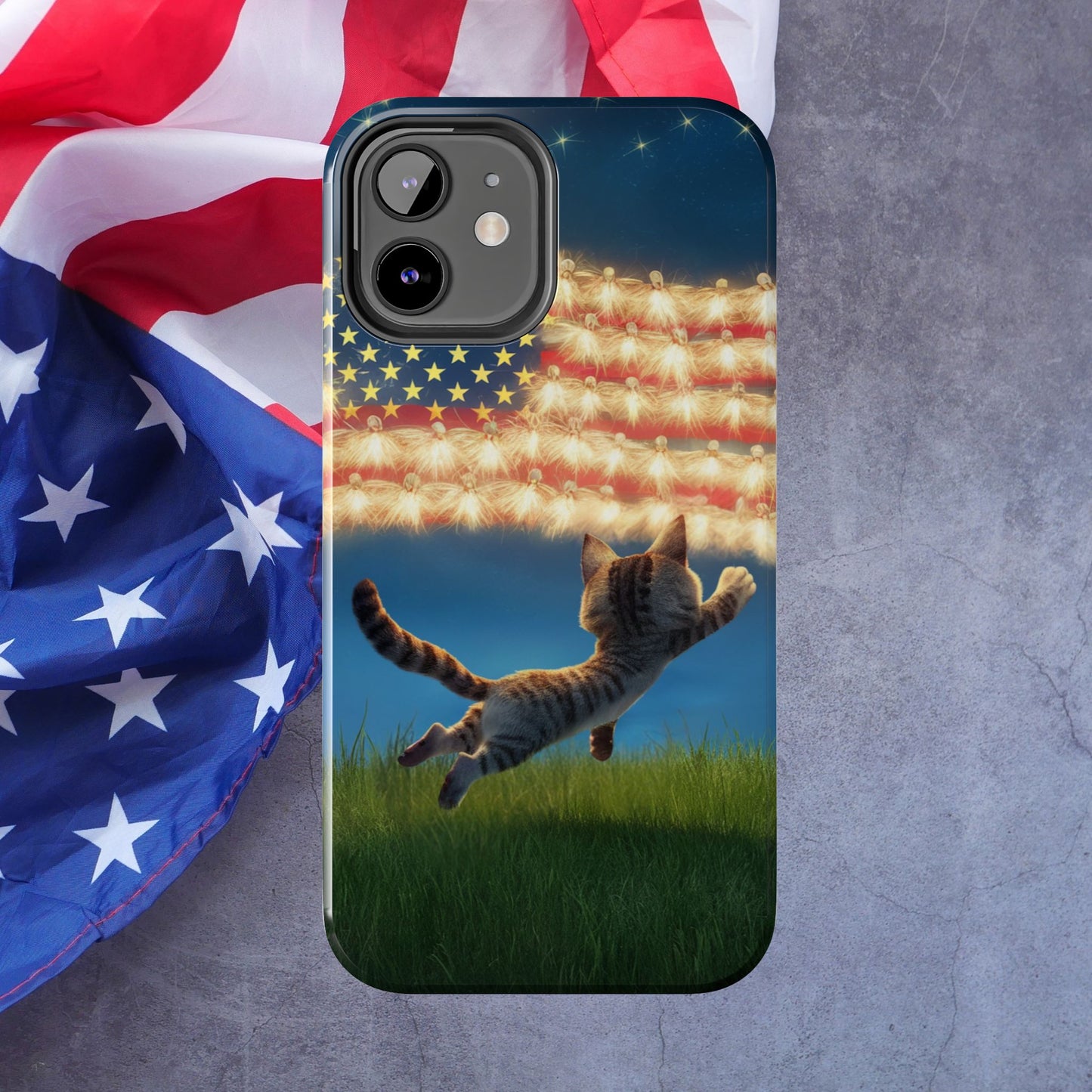 Eagle Eye Wireless Charging Support Tough Case