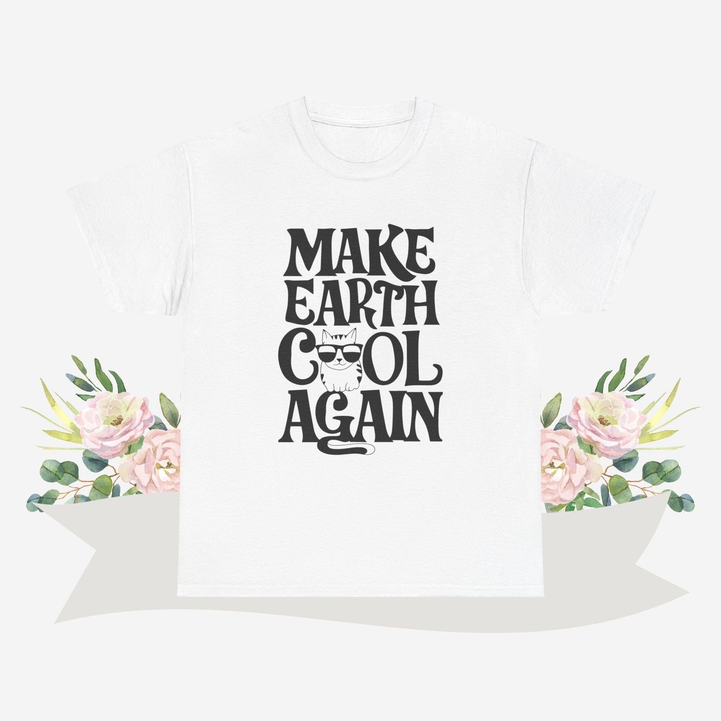 Make Earth Cool Again Cotton Tshirt