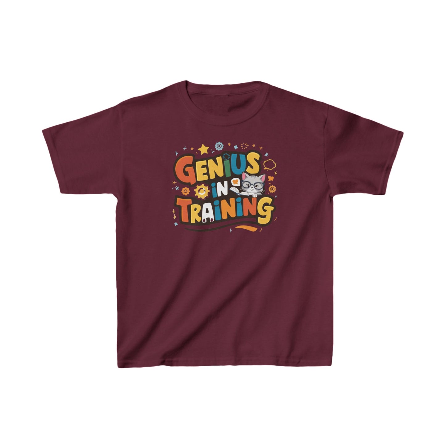 Genius In Training Kids Cotton T-Shirt