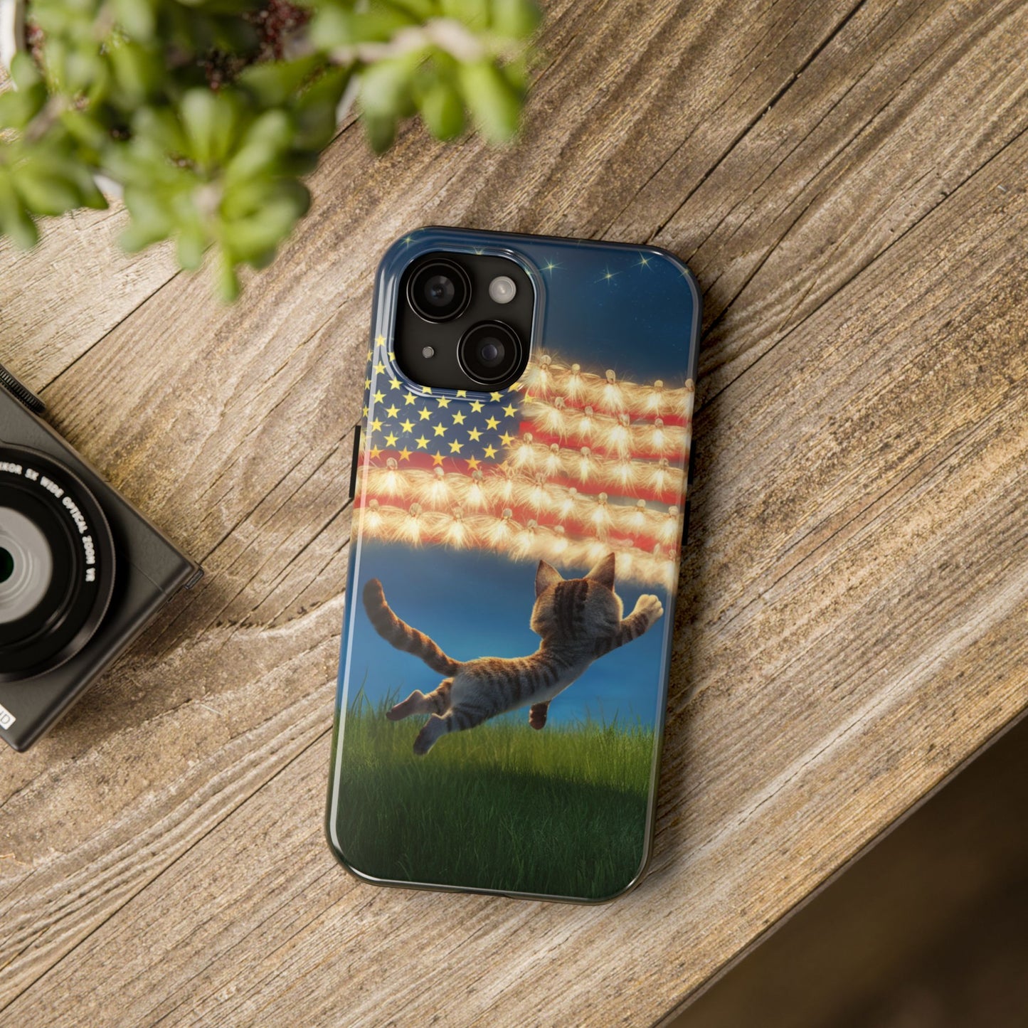 Eagle Eye Wireless Charging Support Tough Case