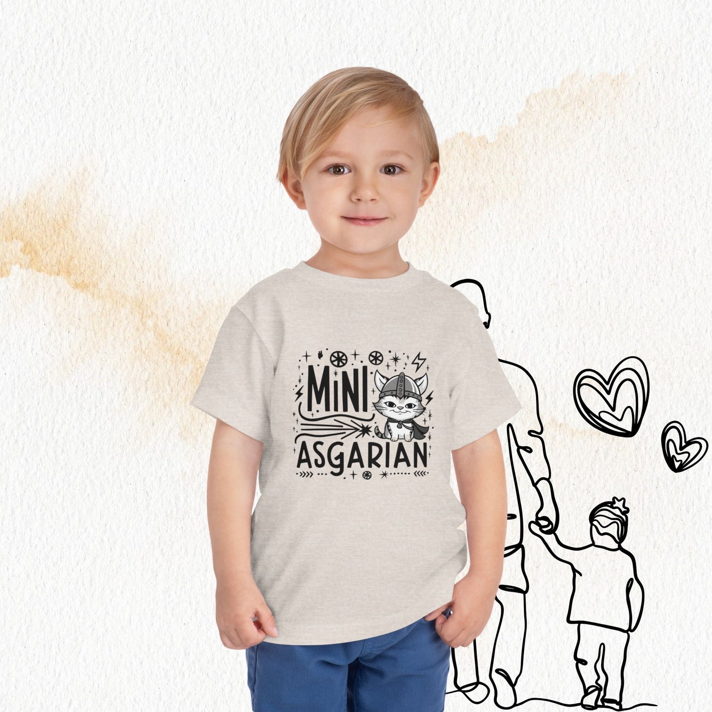 Mini Asgardian Toddler Cotton T-Shirt