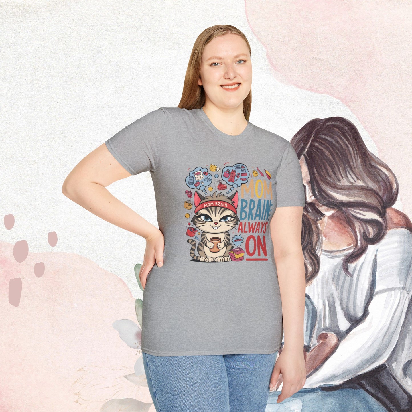 Mom Brain Cotton T-Shirt