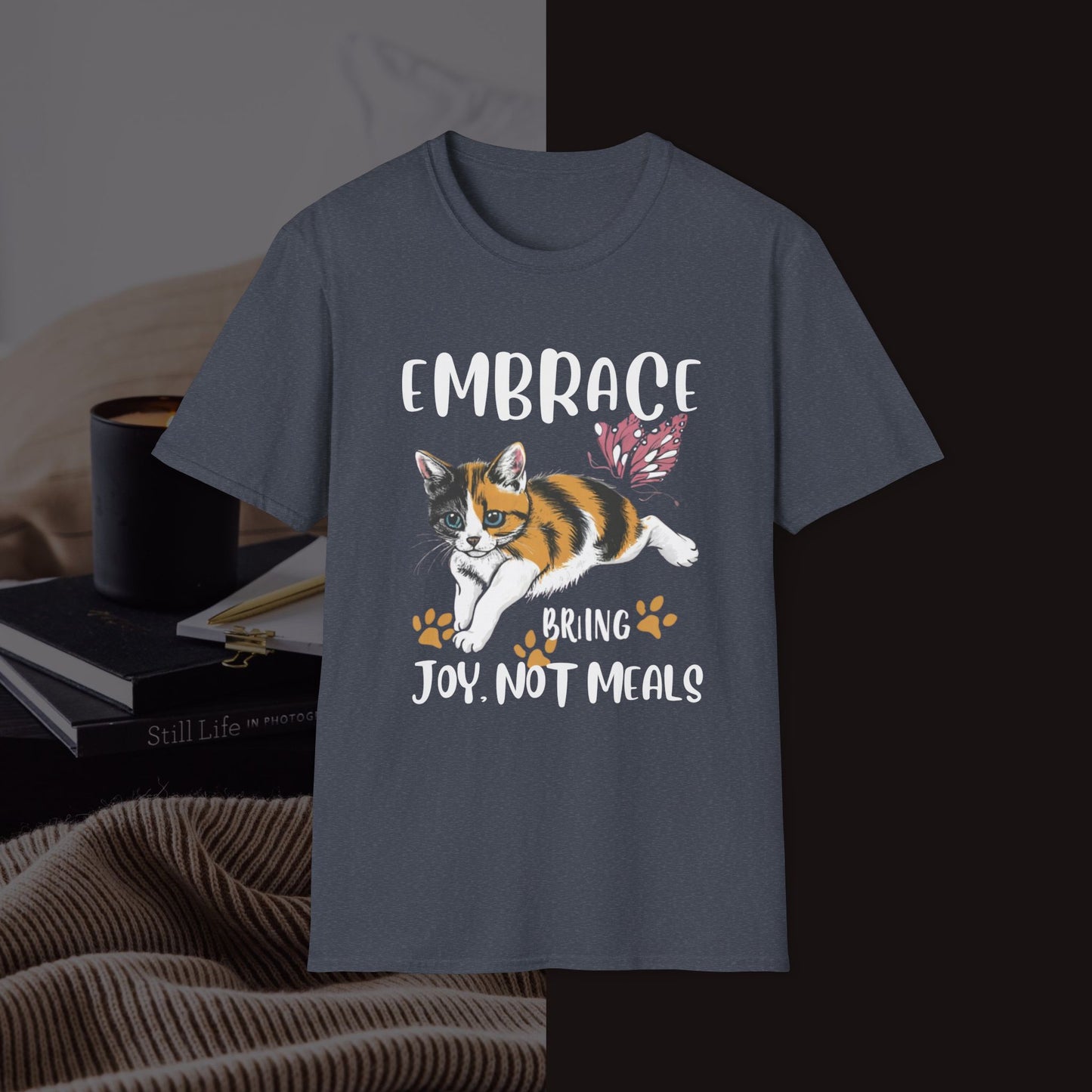 Embark Bring Joy Not Food Cotton Men Tshirt