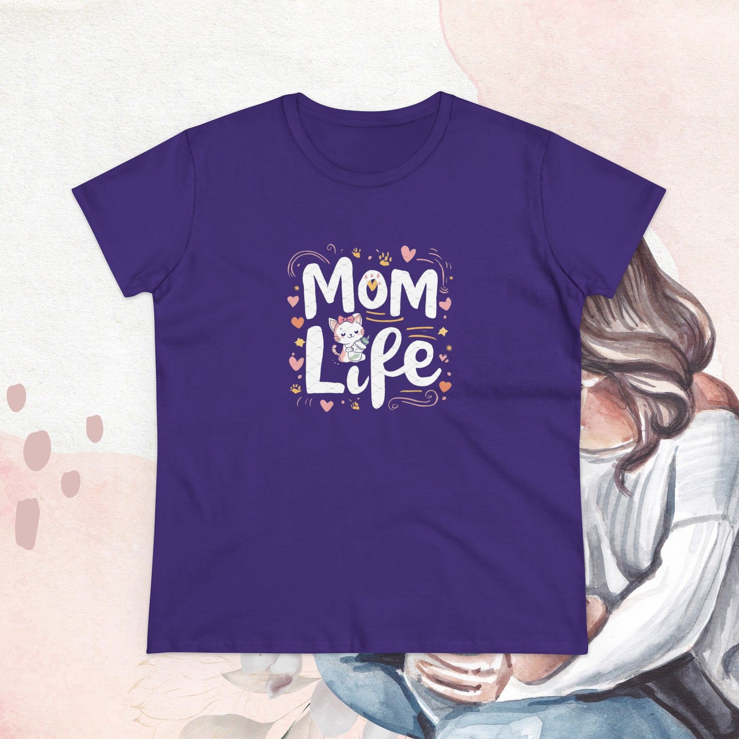 Mom Life Women Graphic Tees