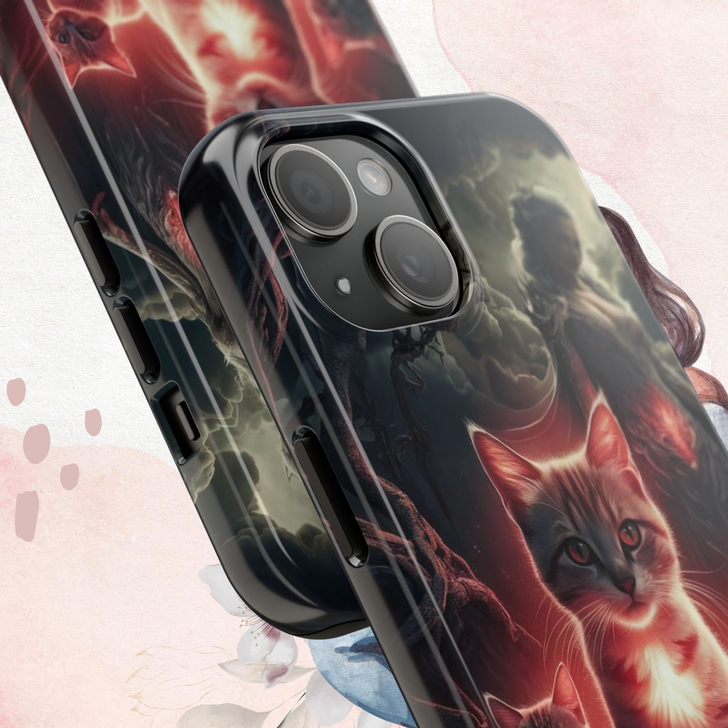 Mama's Mind Meld Wireless Charging Support Tough Case