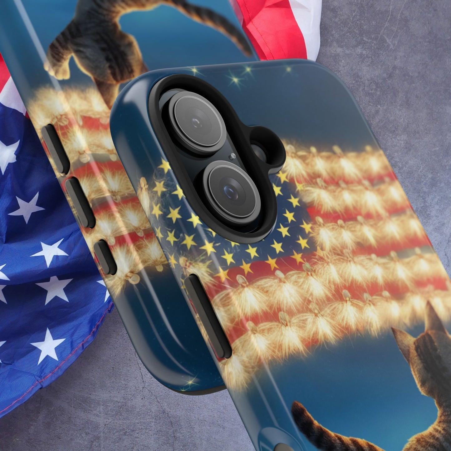 Eagle Eye Wireless Charging Support Tough Case
