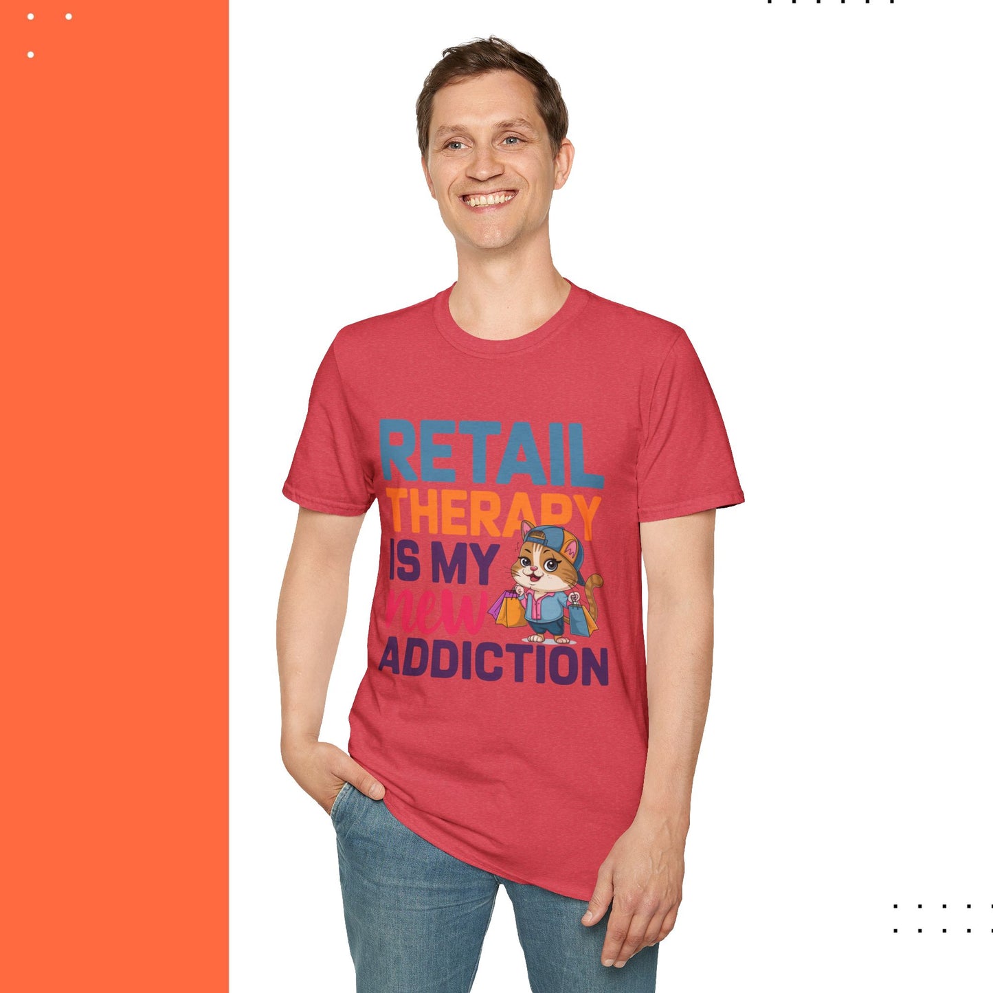 Retail Therapy Cotton T-Shirt