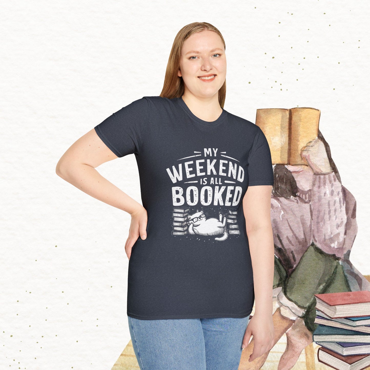 My Weekend Is All Booked Cotton Tee