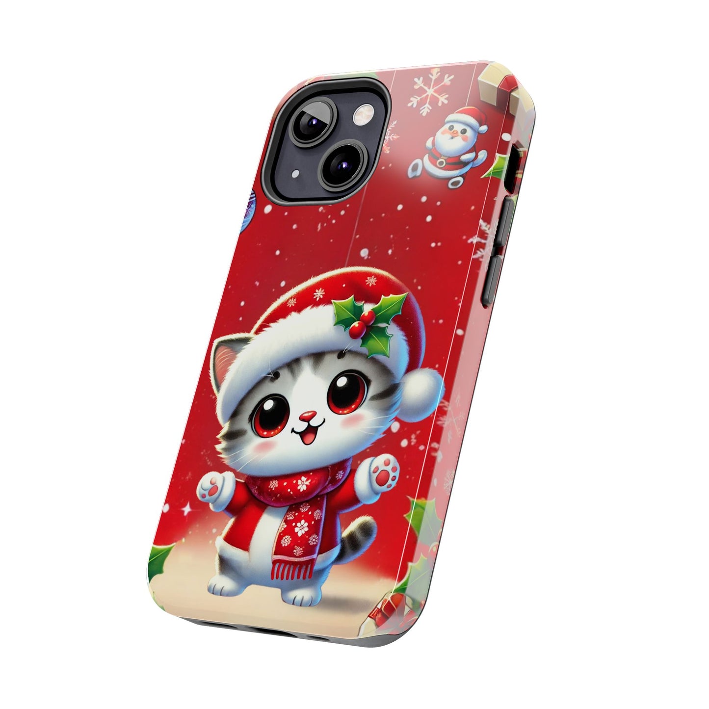 Purrfect Wishes Wireless Charging Support Tough Case