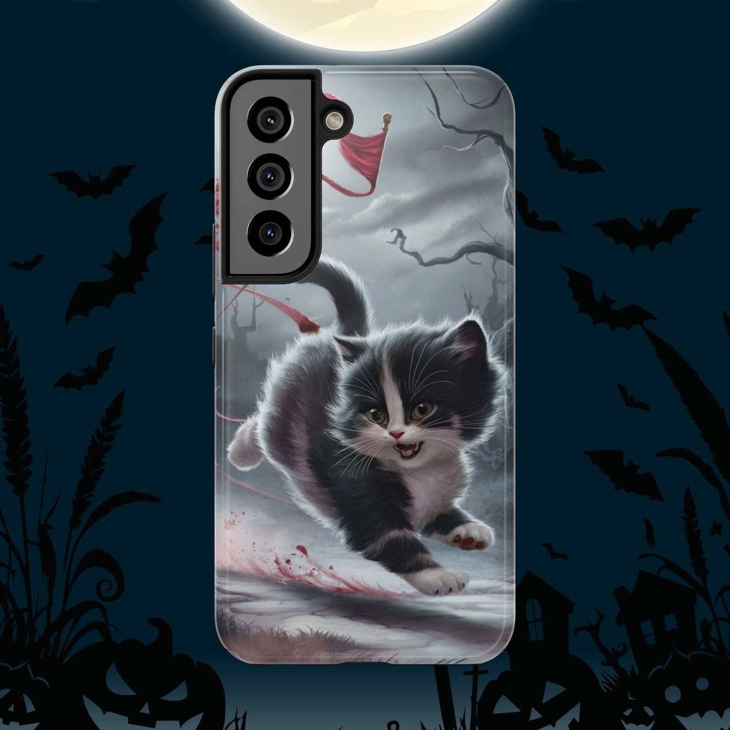 Flaggy Nap Wireless Charging Support Tough Case