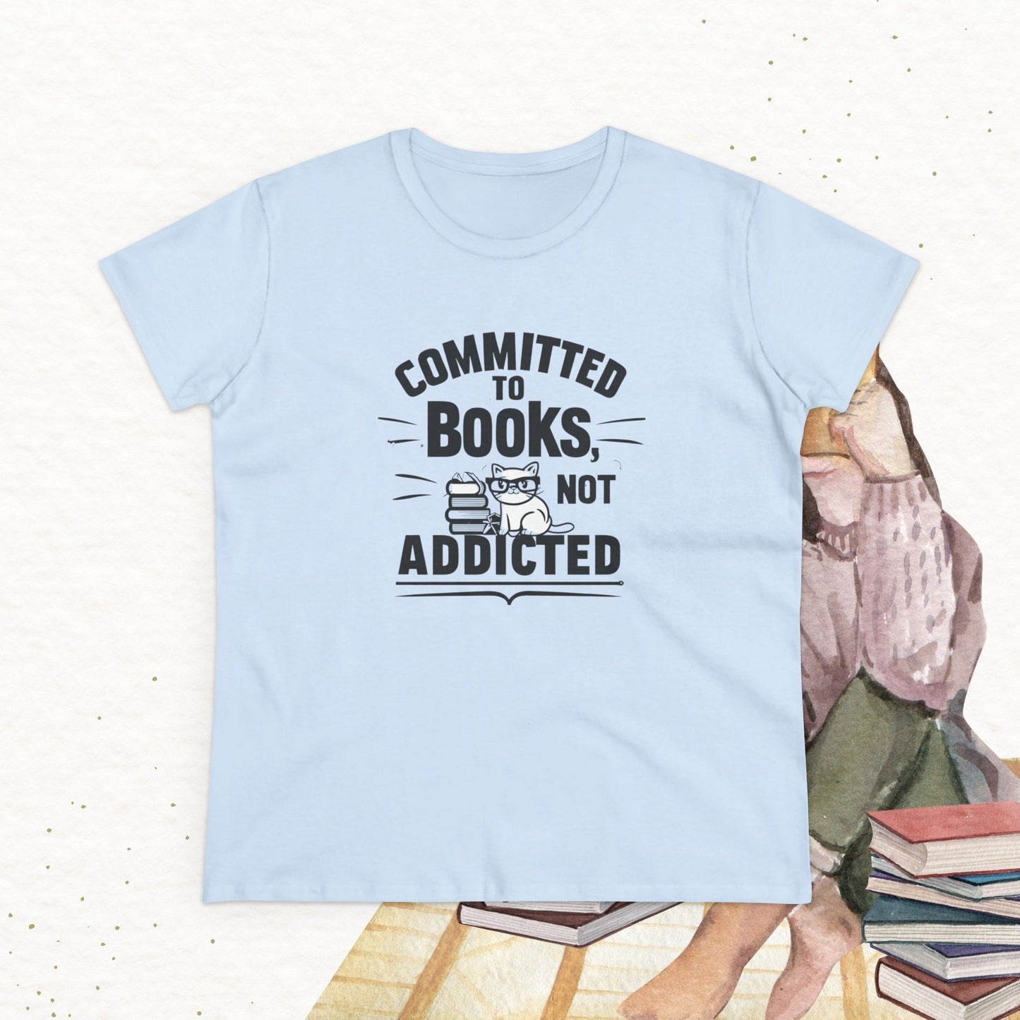 Committee To Book Women Cotton Tshirt