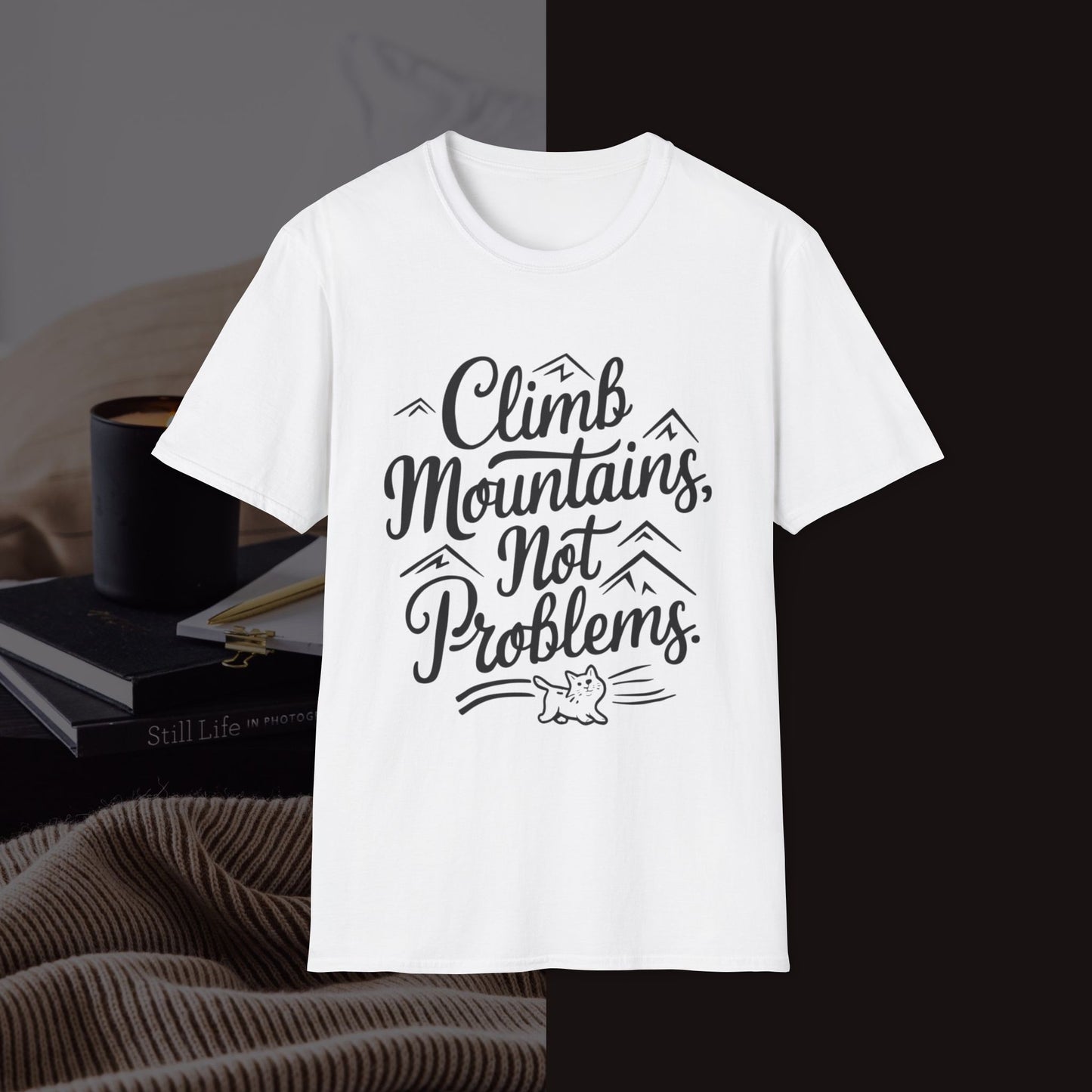 Climbing Mountain Cotton Men tee