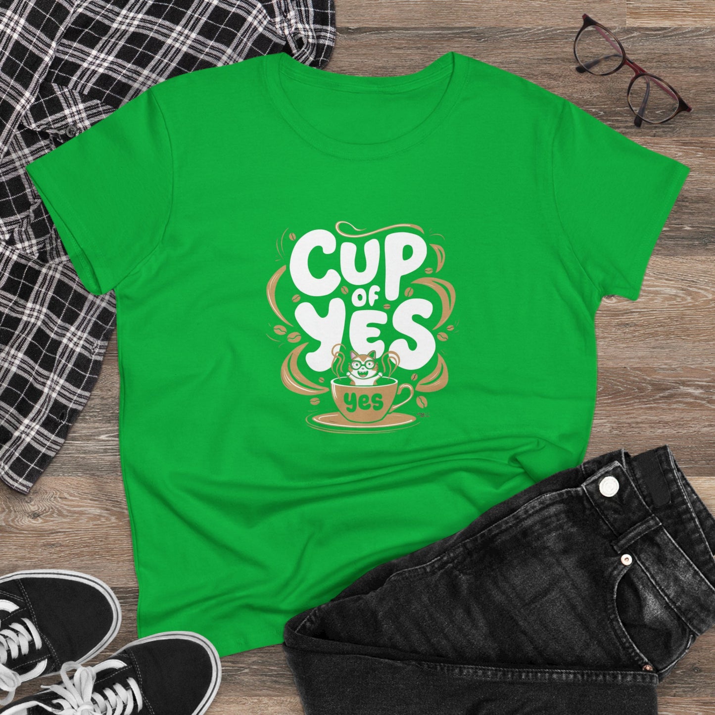 Cup of Yes Coffee Lover Women T-Shirt