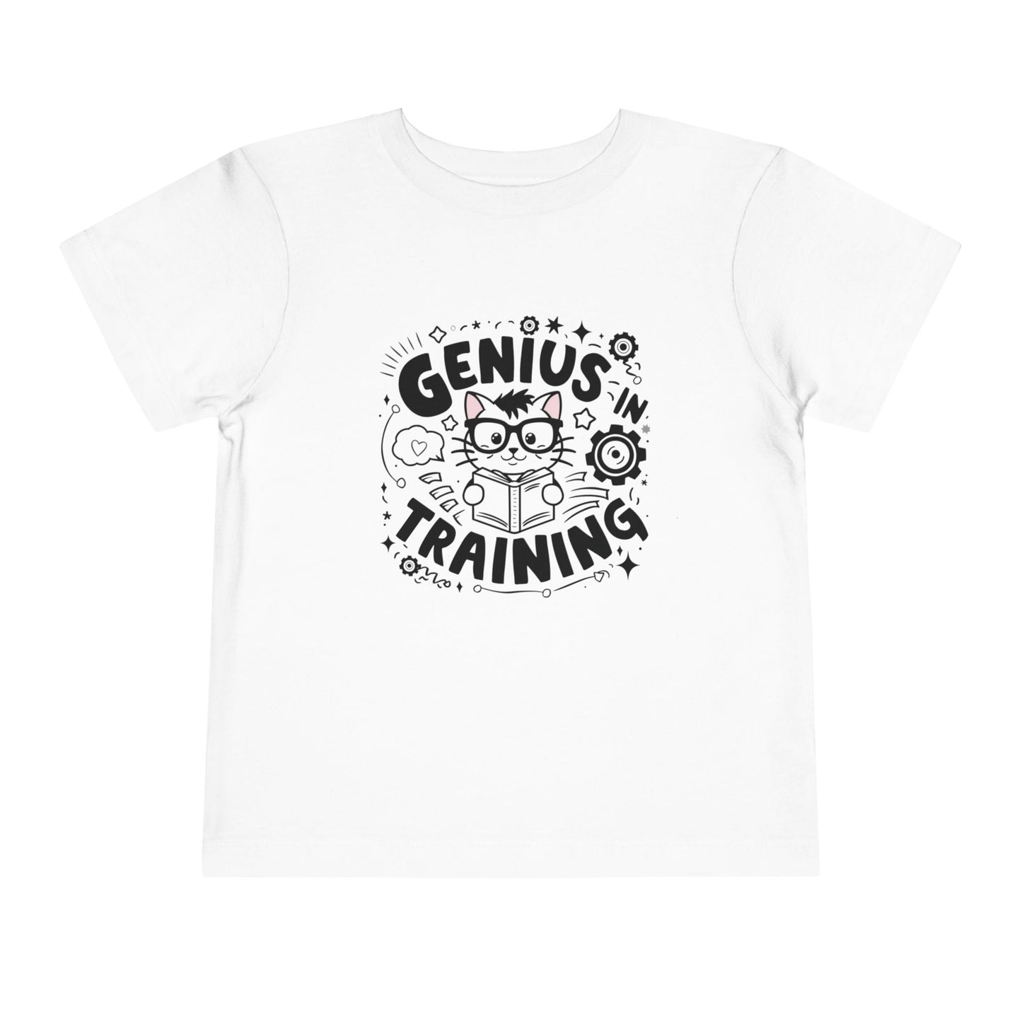 Genius In Training Toddler Cotton T-Shirt
