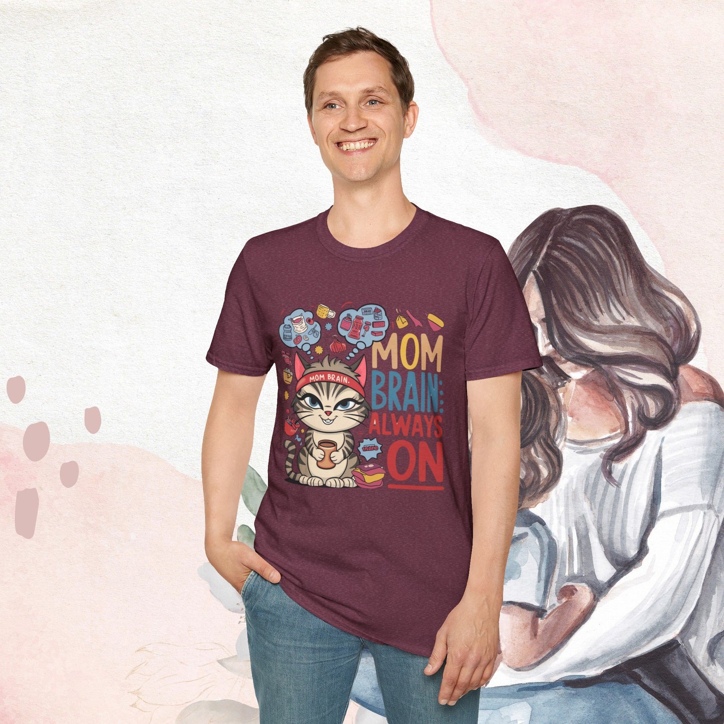 Mom Brain Cotton T-Shirt