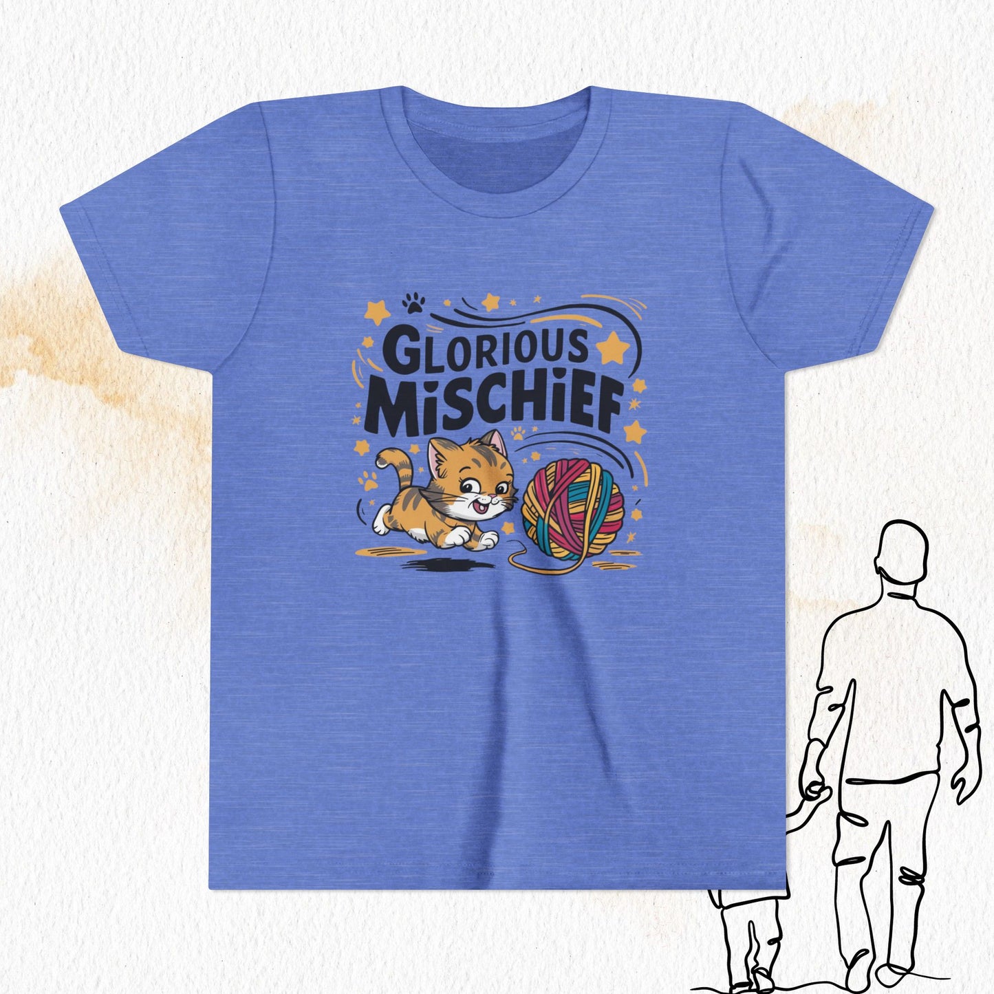 Glorious Mischief Youth Heavy Cotton T-Shirt