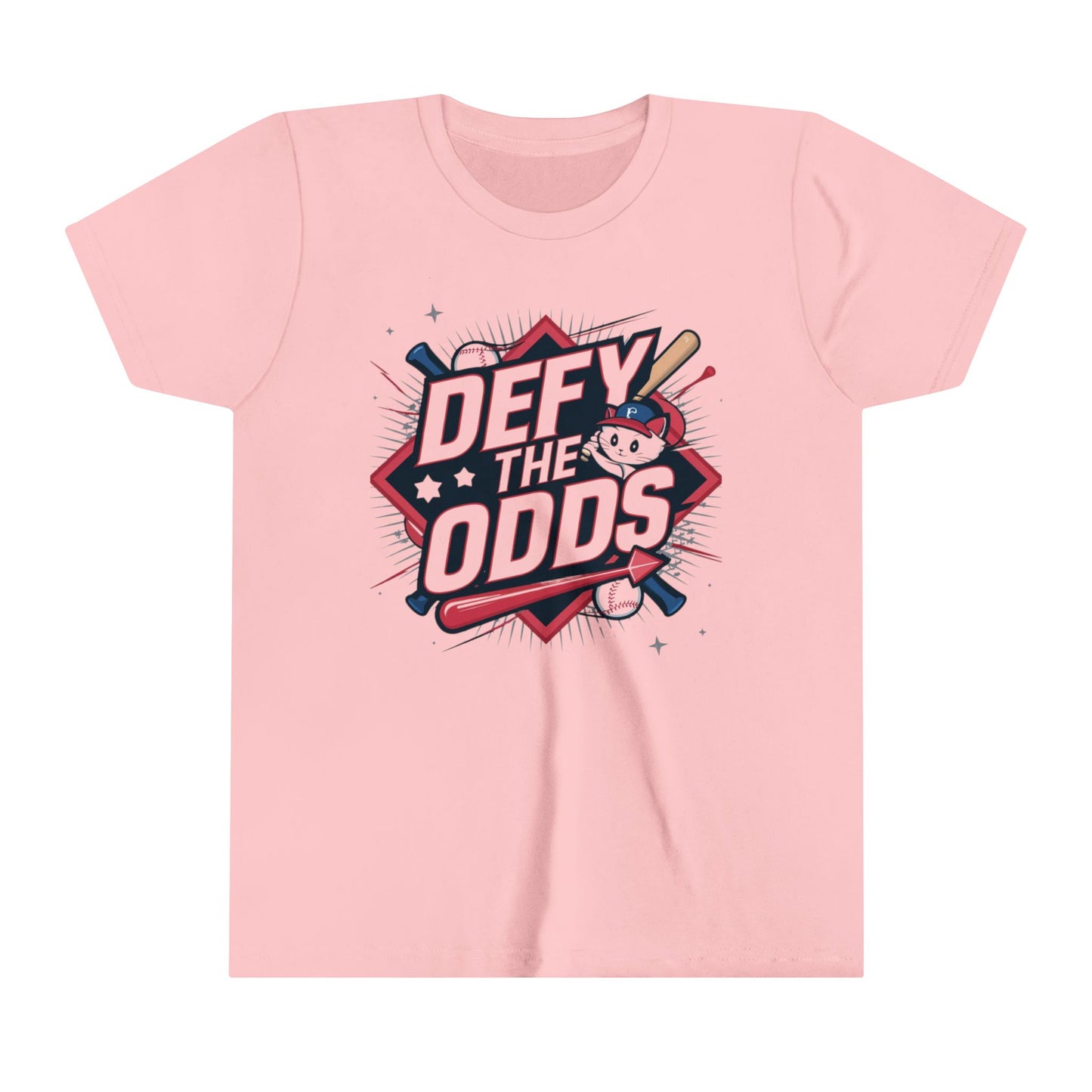 Defy The Odds Youth Heavy Cotton T-Shirt