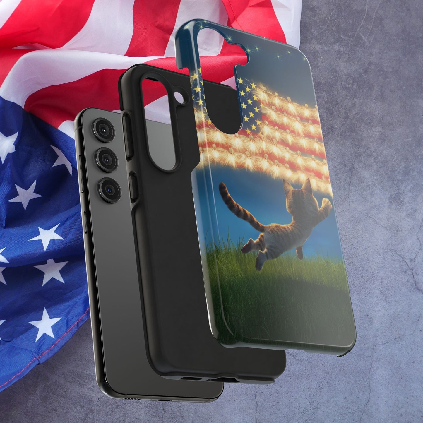 Eagle Eye Wireless Charging Support Tough Case