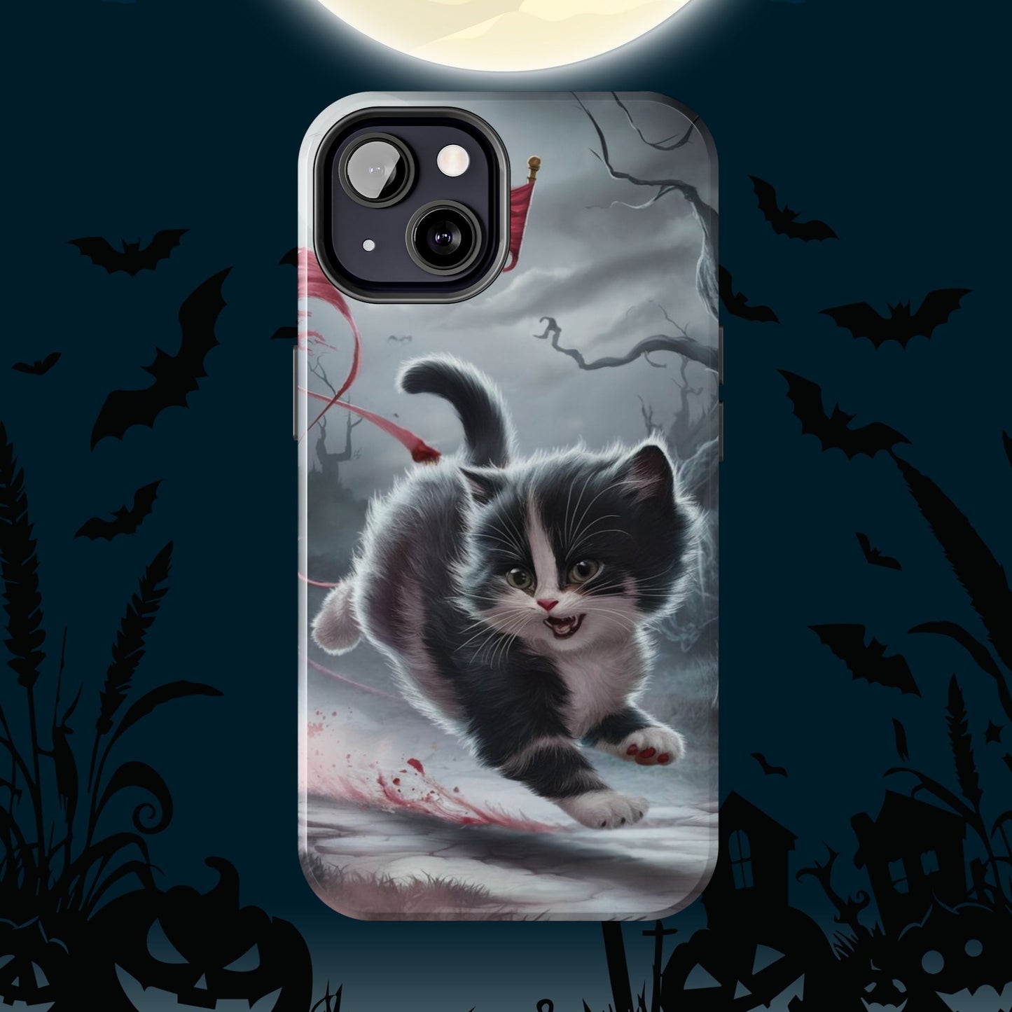Flaggy Nap Wireless Charging Support Tough Case