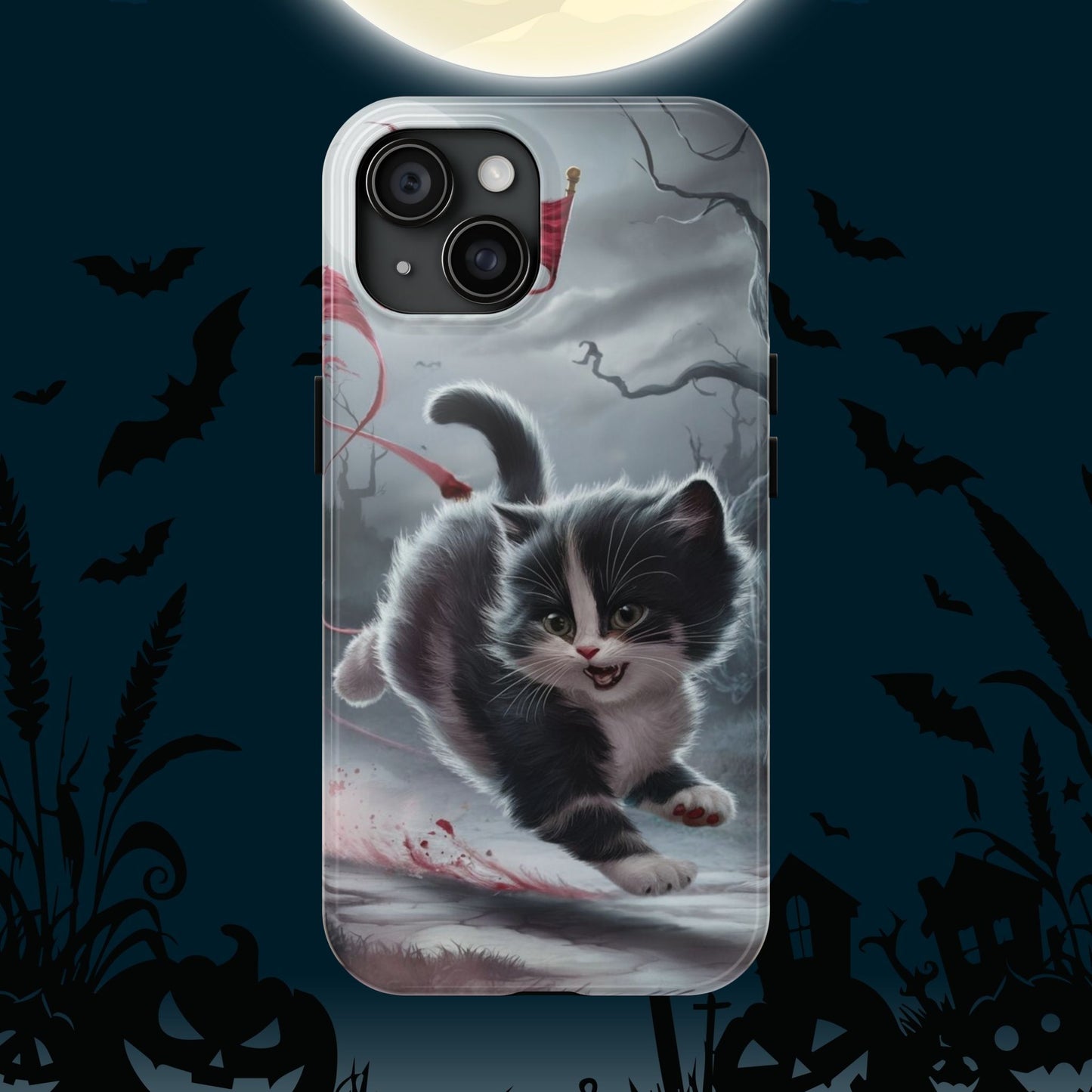 Flaggy Nap Wireless Charging Support Tough Case