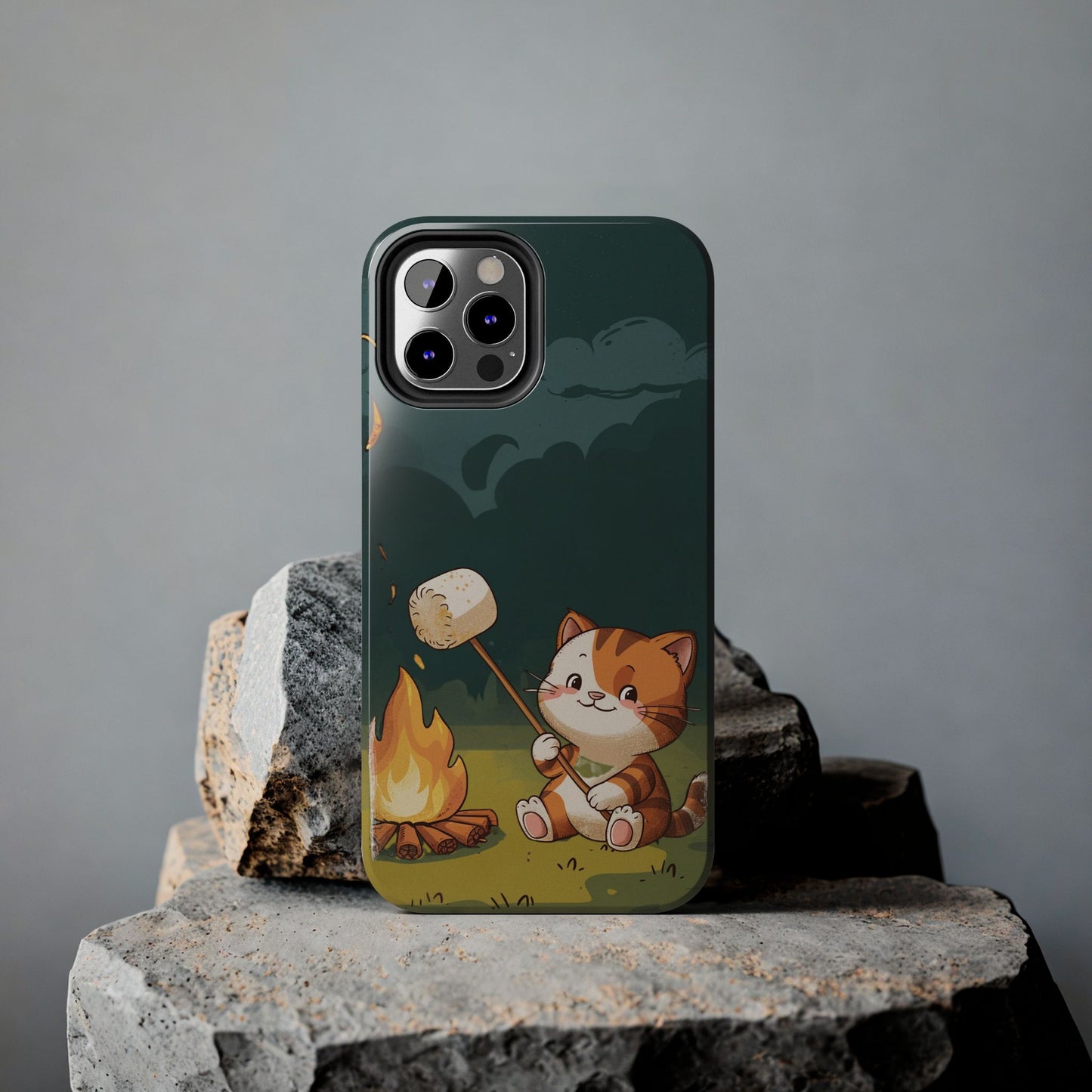S'meowggy Wireless Charging Support Tough Case.
