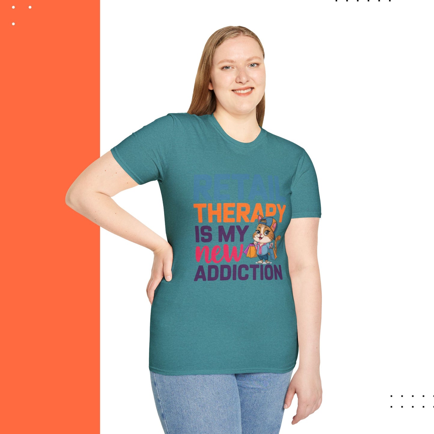 Retail Therapy Cotton T-Shirt