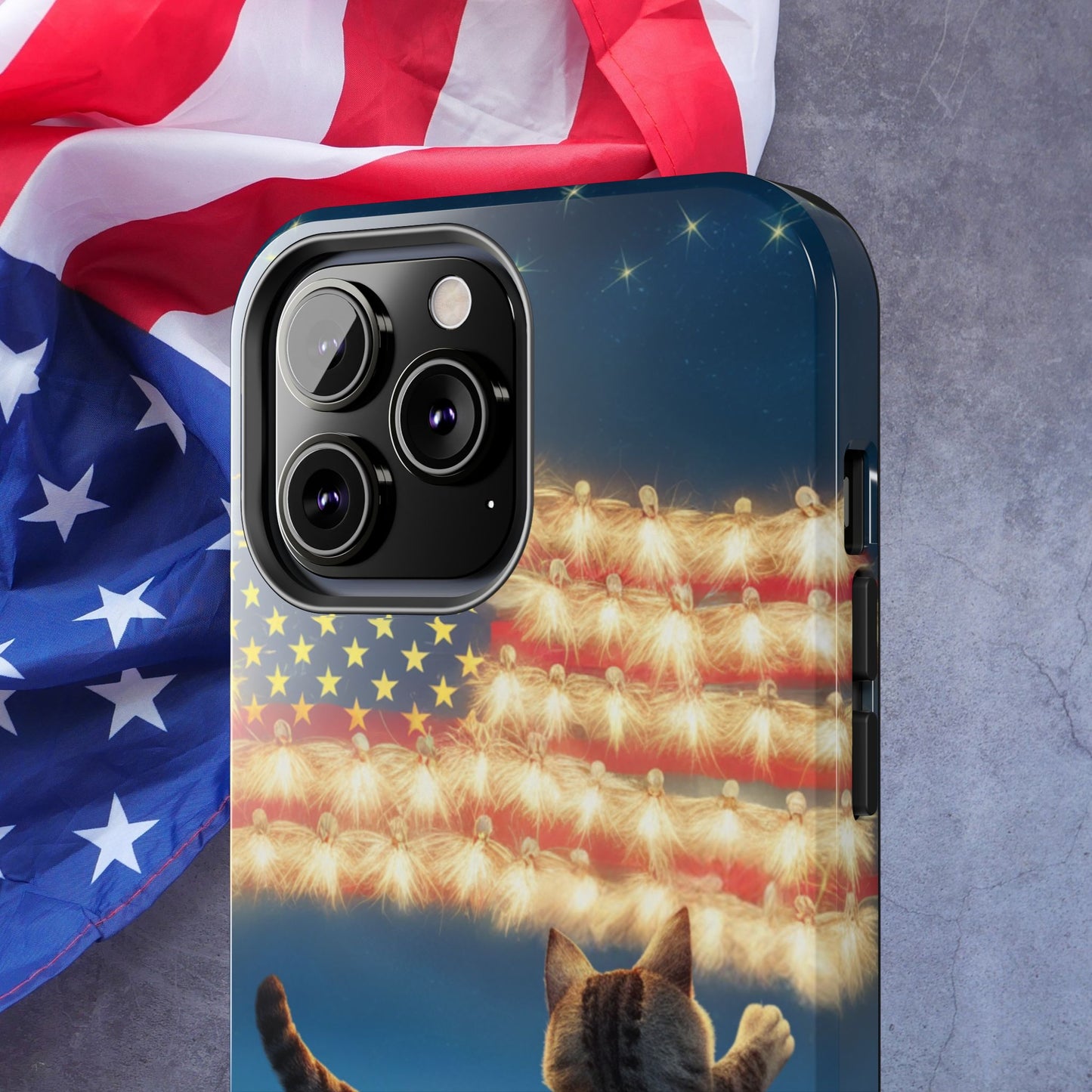 Eagle Eye Wireless Charging Support Tough Case