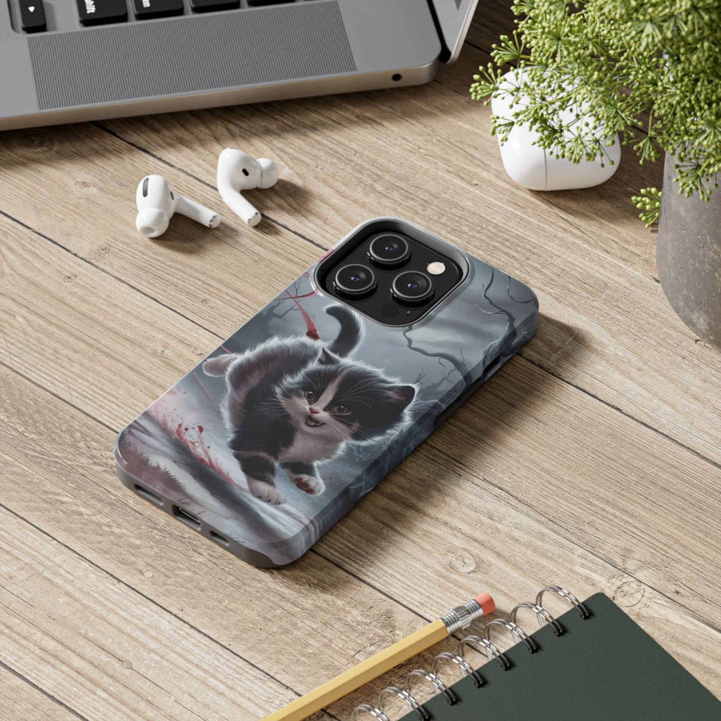 Flaggy Nap Wireless Charging Support Tough Case