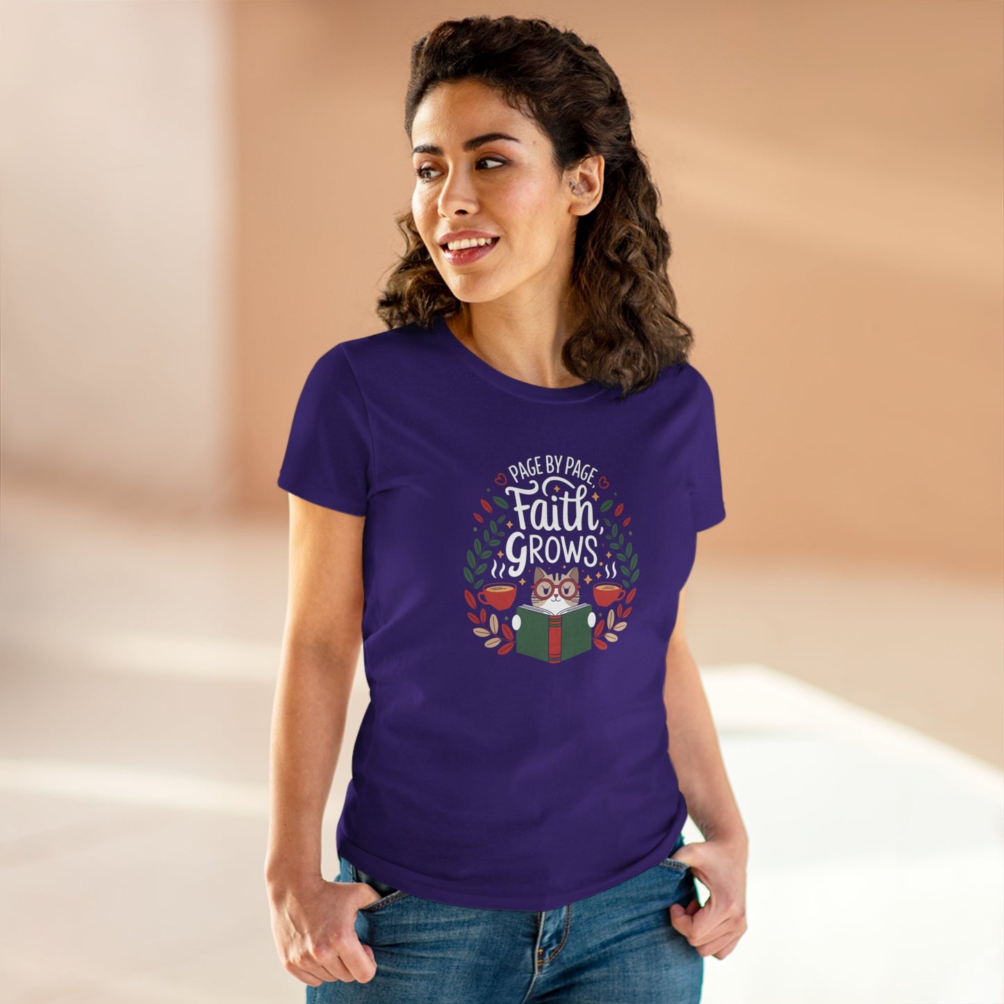 Faith Reflections Women Cotton Tshirt