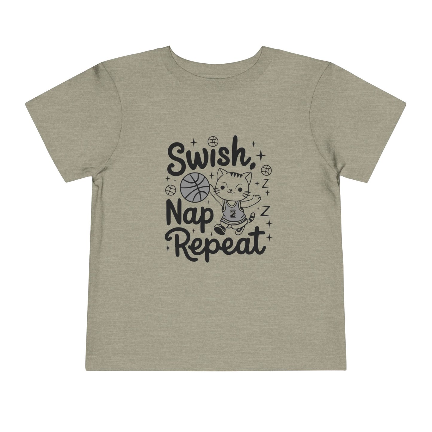 Swish Nap Repeat Toddler Cotton T-Shirt