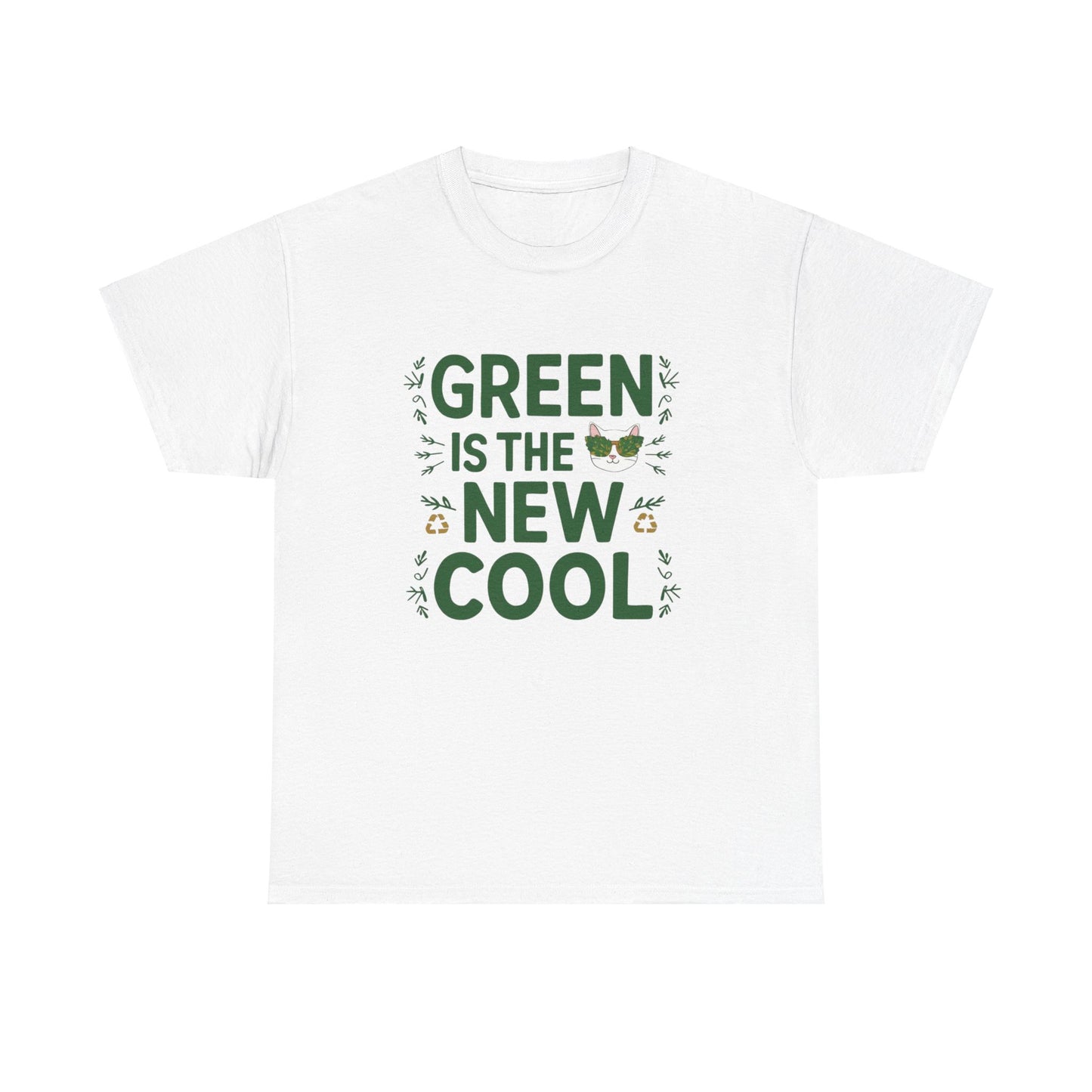 Green Is The New Cool Nature Cotton t Tee