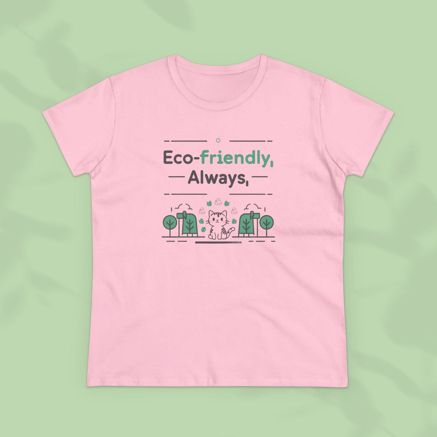 Eco Friendly Always Women Cotton Tshirt