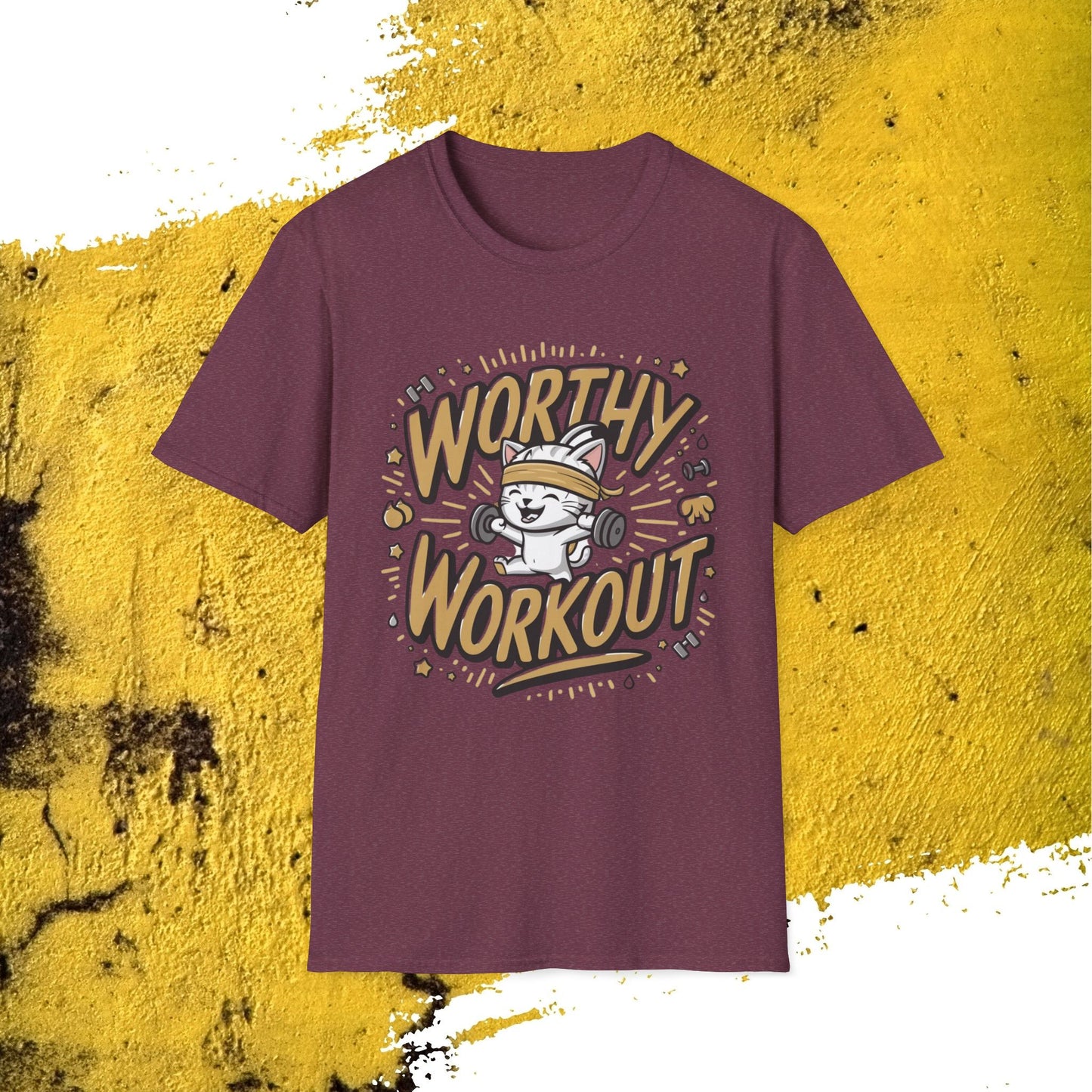 Worthy Workout Cotton Men Tee
