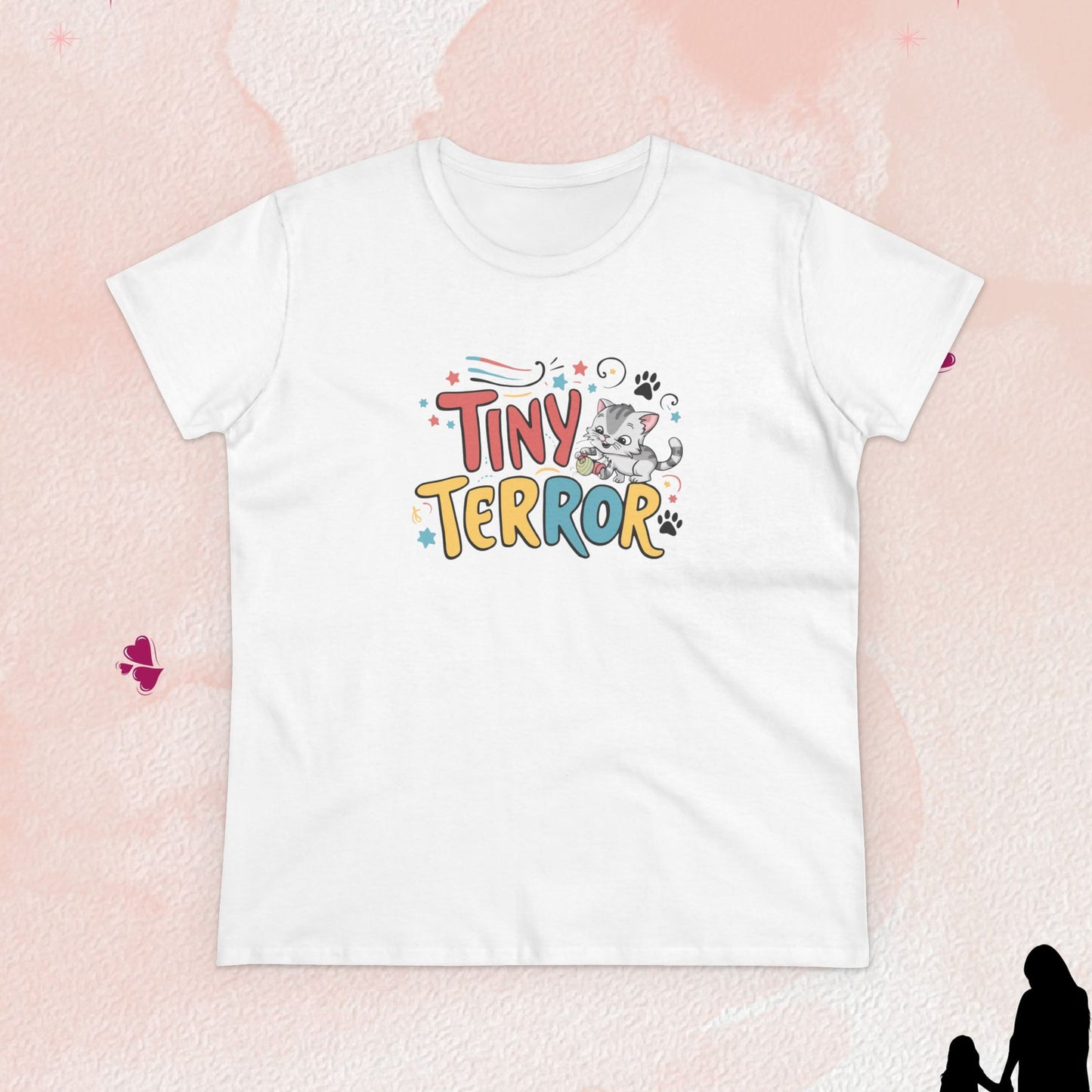 Tinny Terror Women Cotton Tshirt