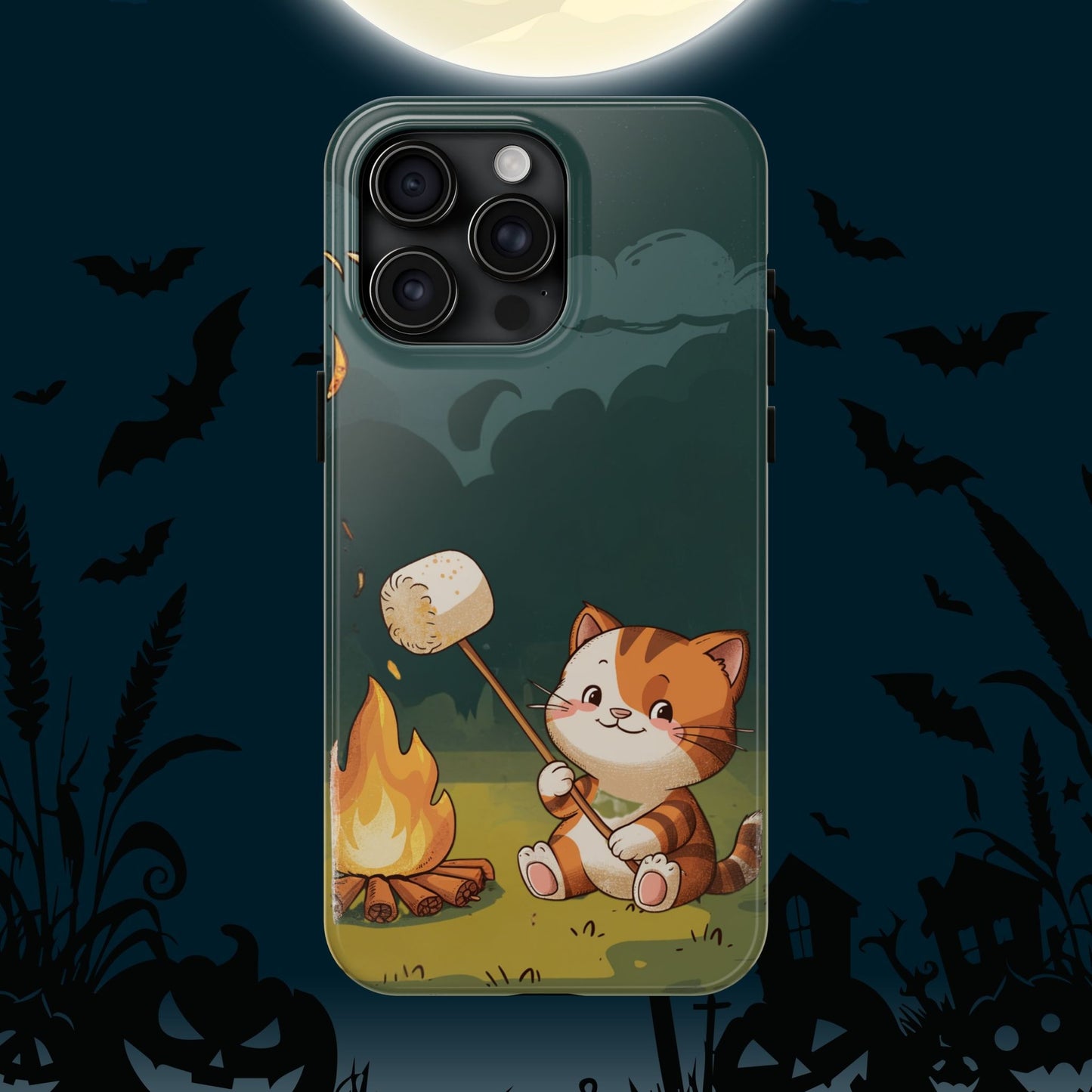 S'meowggy Wireless Charging Support Tough Case.