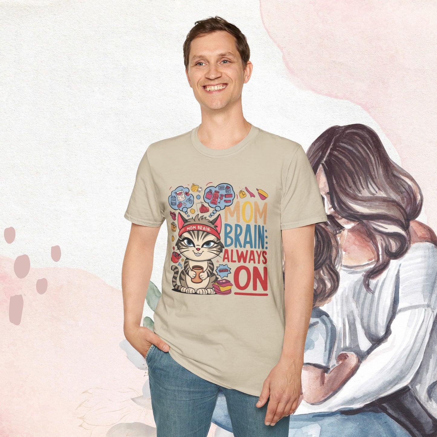 Mom Brain Cotton T-Shirt