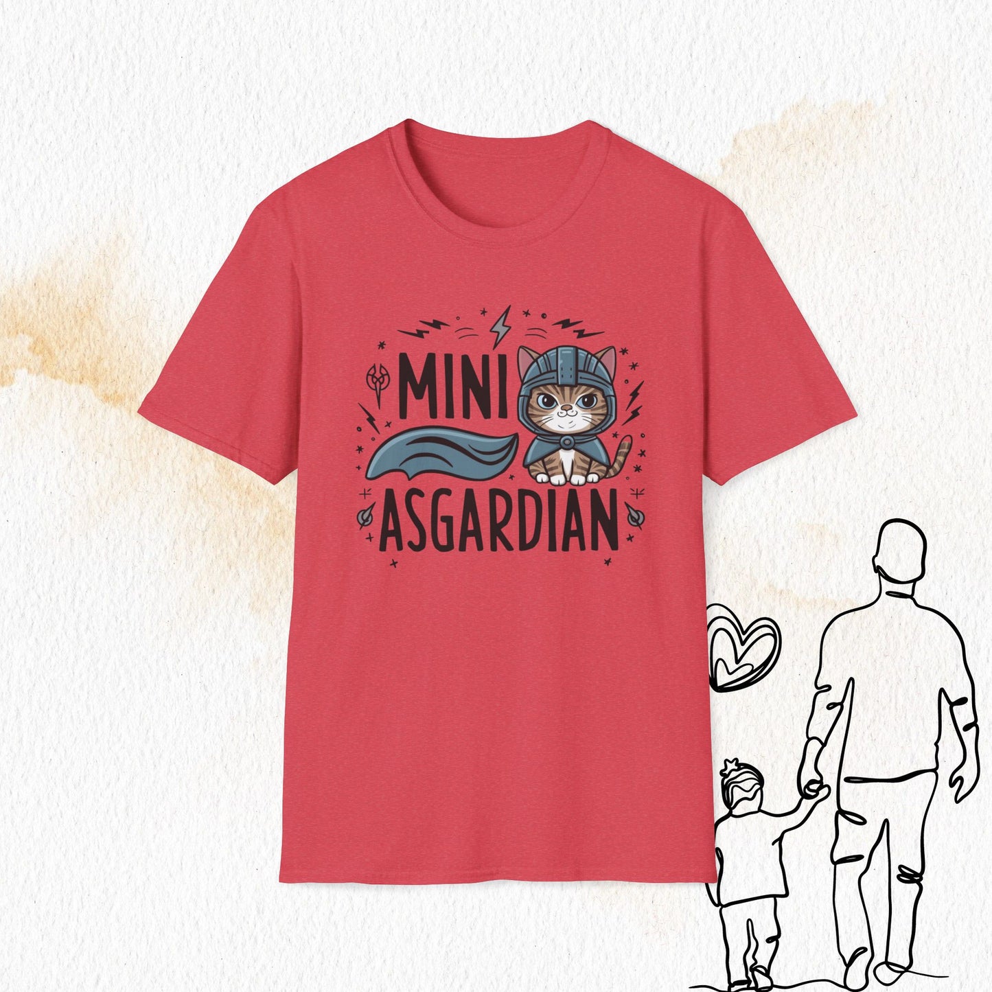 Mini Asgardian Cotton Men T-Shirt