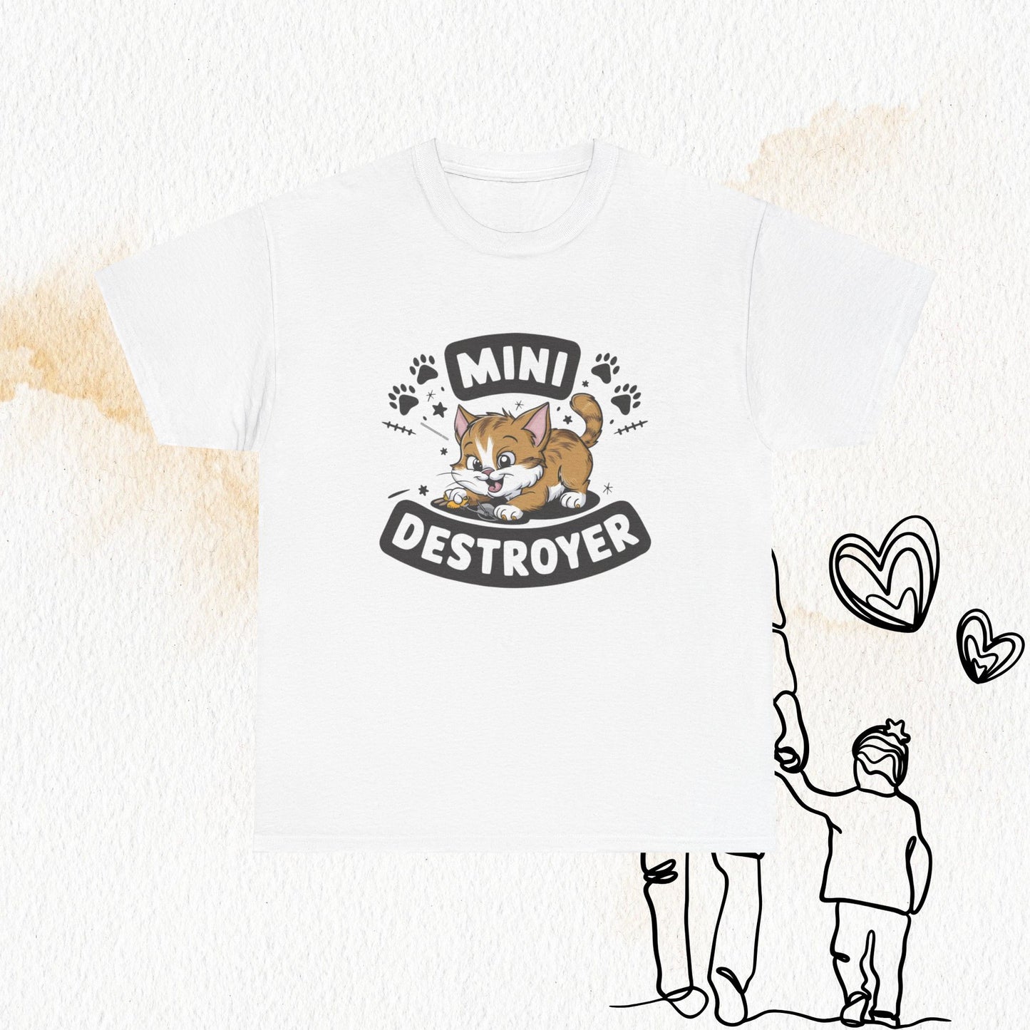 Mini Destroyer Unisex Cotton T-Shirt